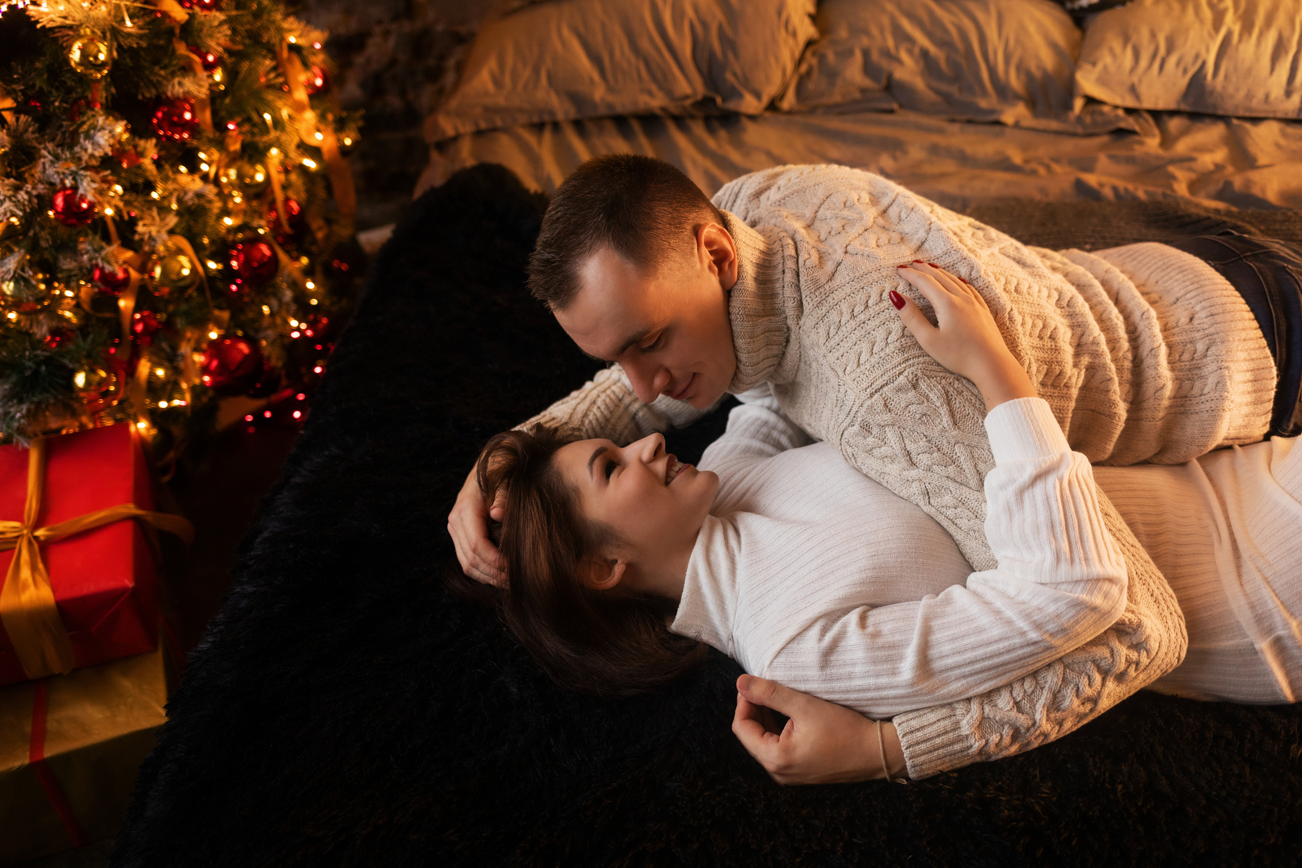 Новогодняя фотосъемка. Свадебный и семейный фотограф в Москве Евгения Лисина