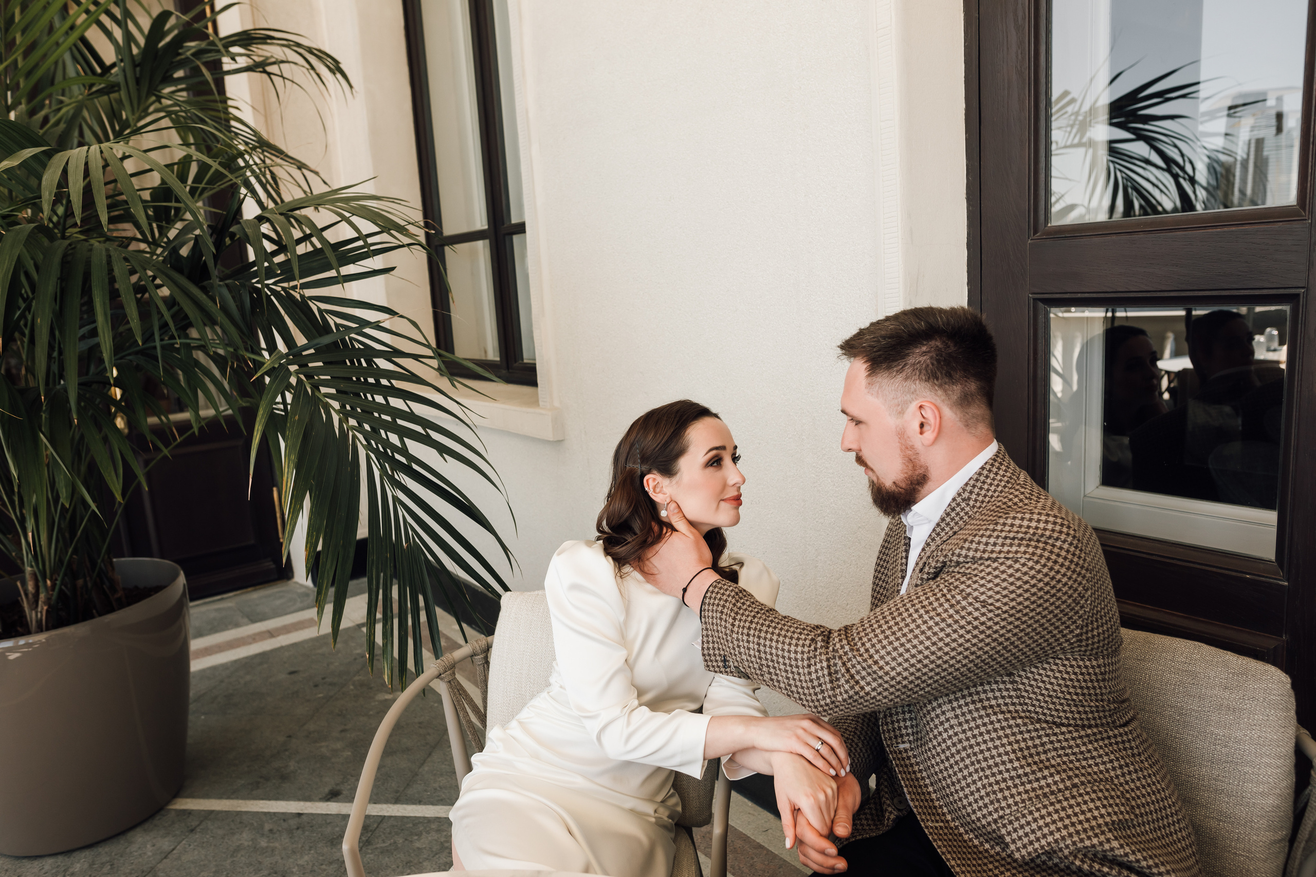 Таня и Саша. Речной вокзал. Свадебный и семейный фотограф в Москве Евгения Лисина