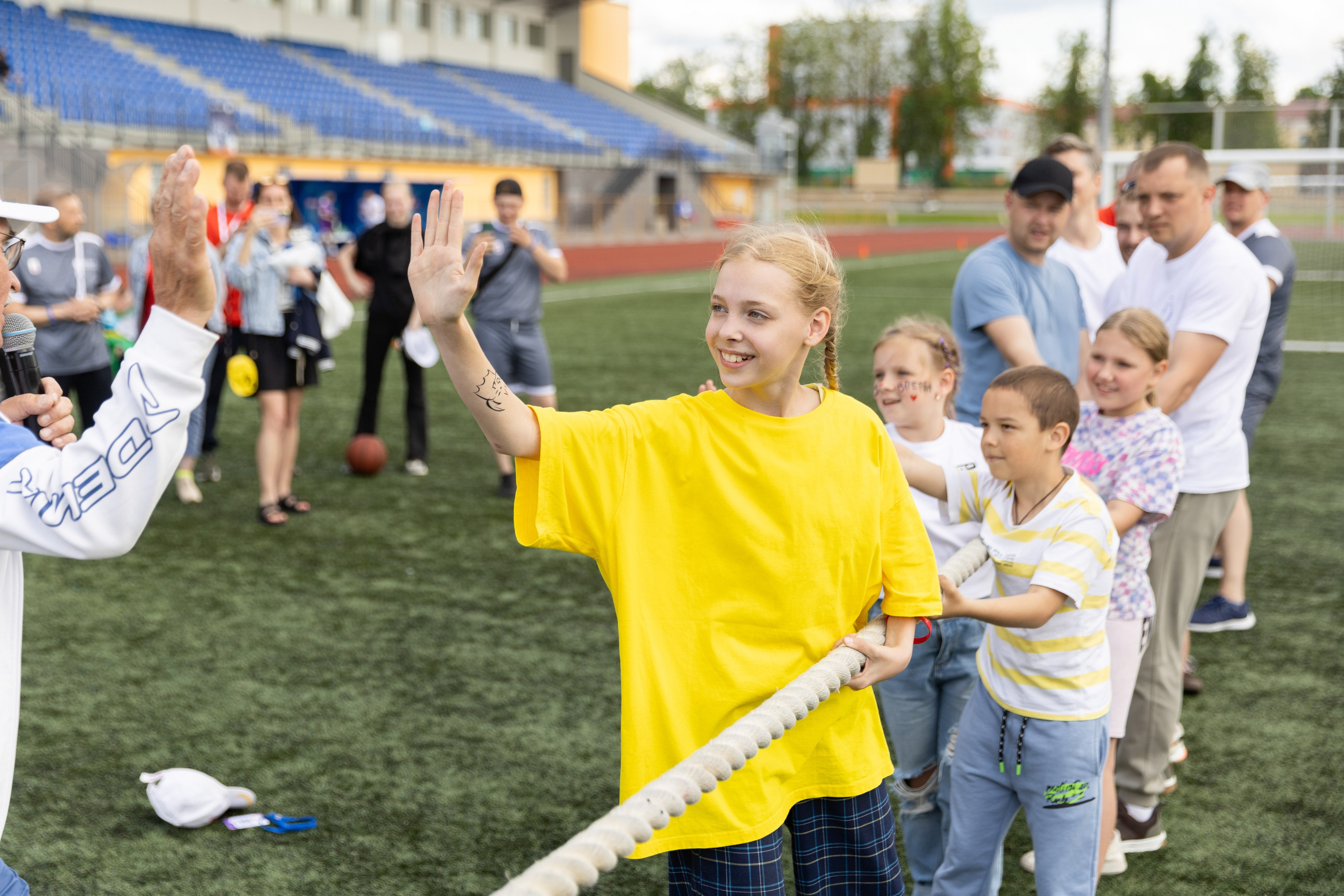 Летняя спартакиада «Росссети». Снимаю съемки