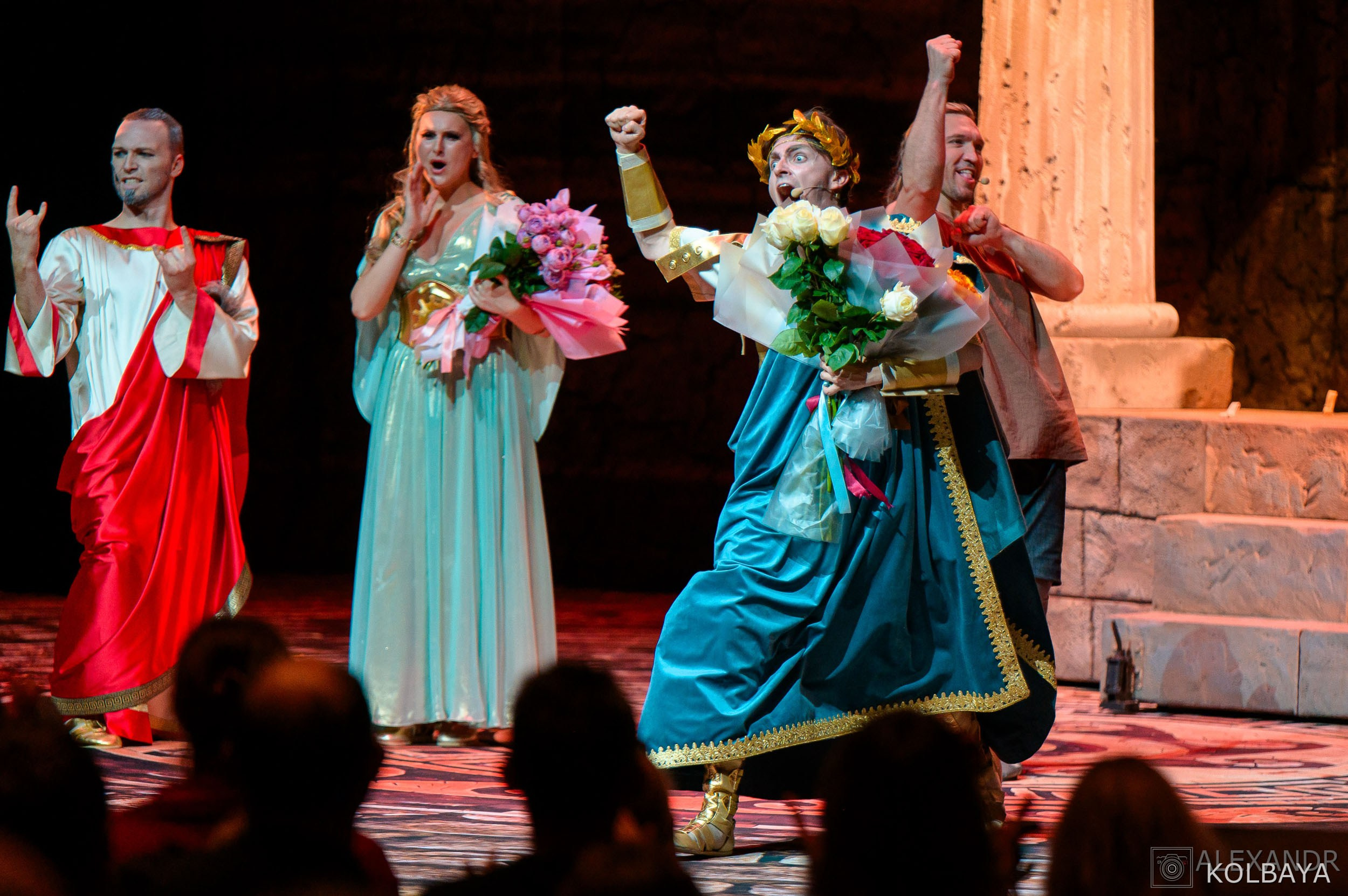 Фоторепортаж со спектакля Гладиатор в Театре Терезы Дуровой. Концертный и театральный репортажный фотограф в Москве Александр Колбая