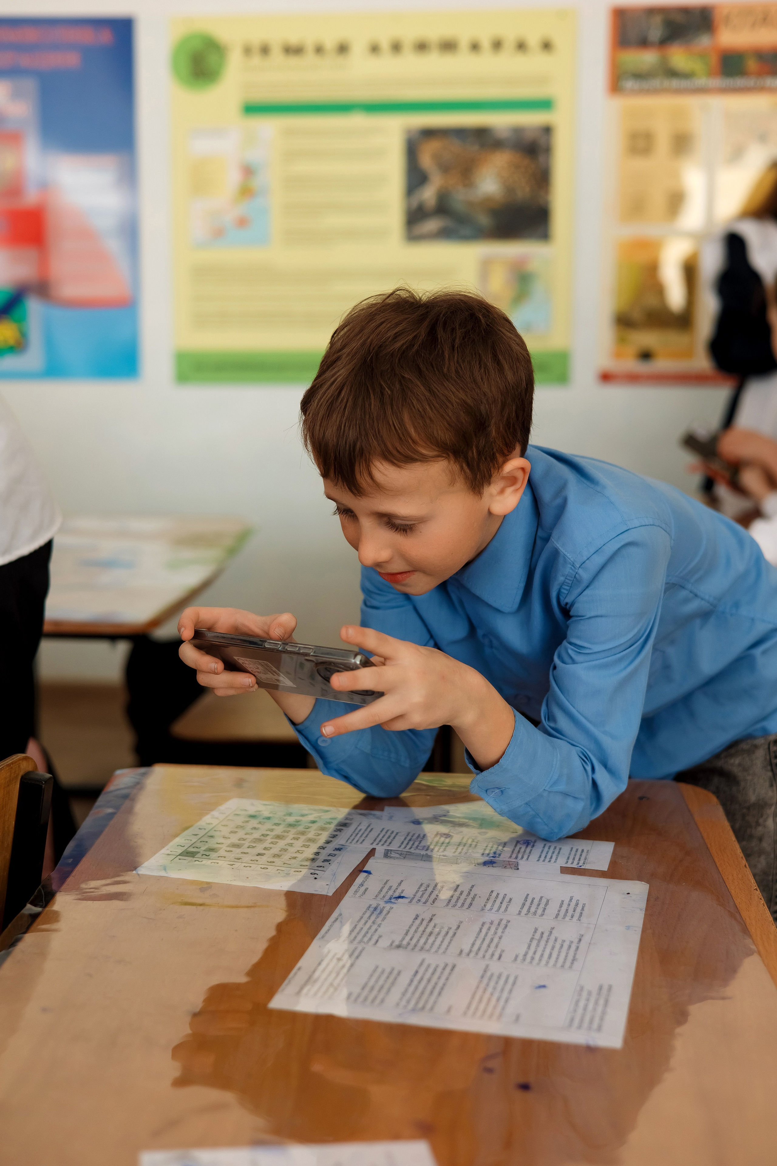 4 класс с. Барабаш. Фотограф Любовь Корниенко, Примоский край