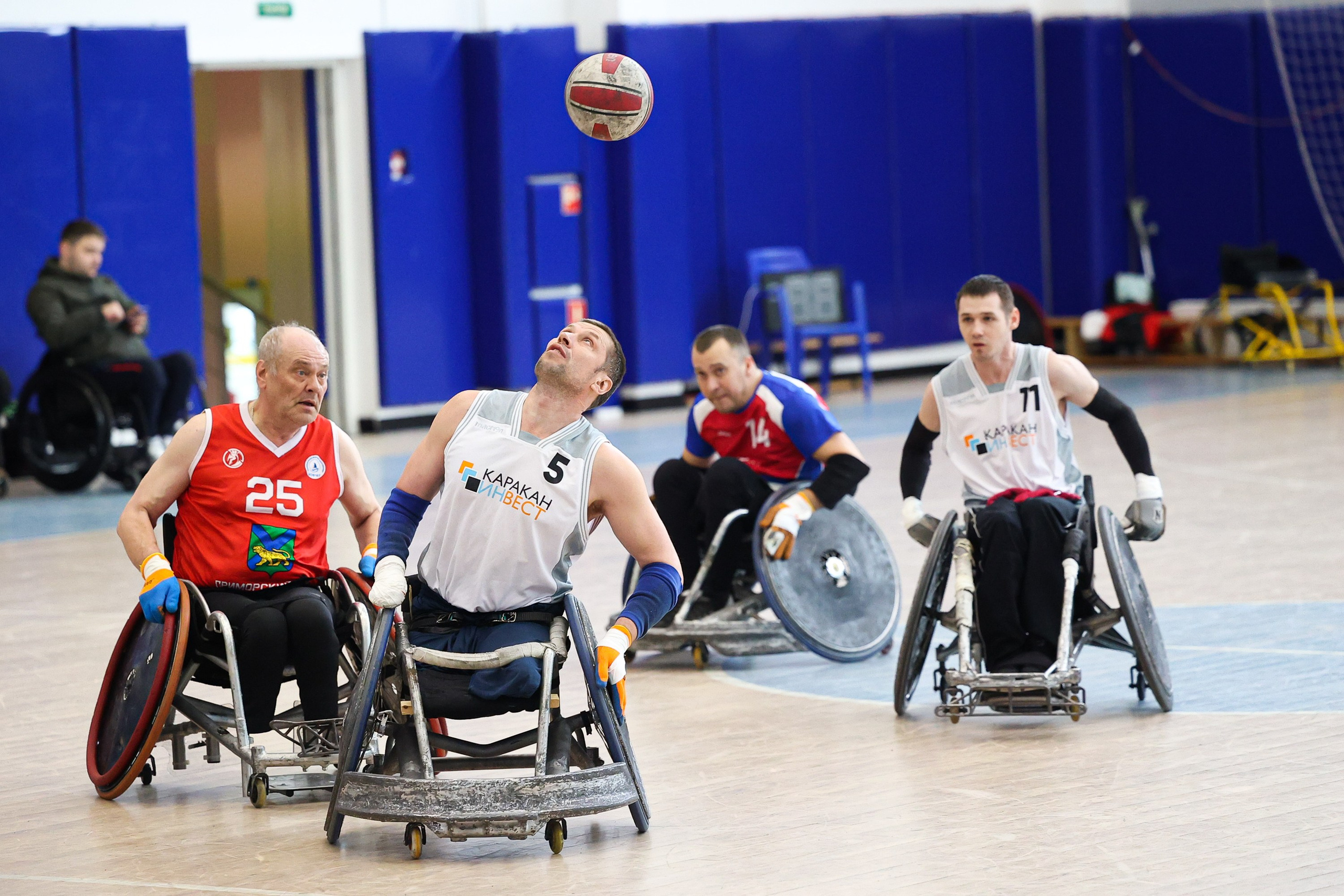 ЧР регби на колясках. Профессиональный спортивный фотограф в Санкт-Петербурге