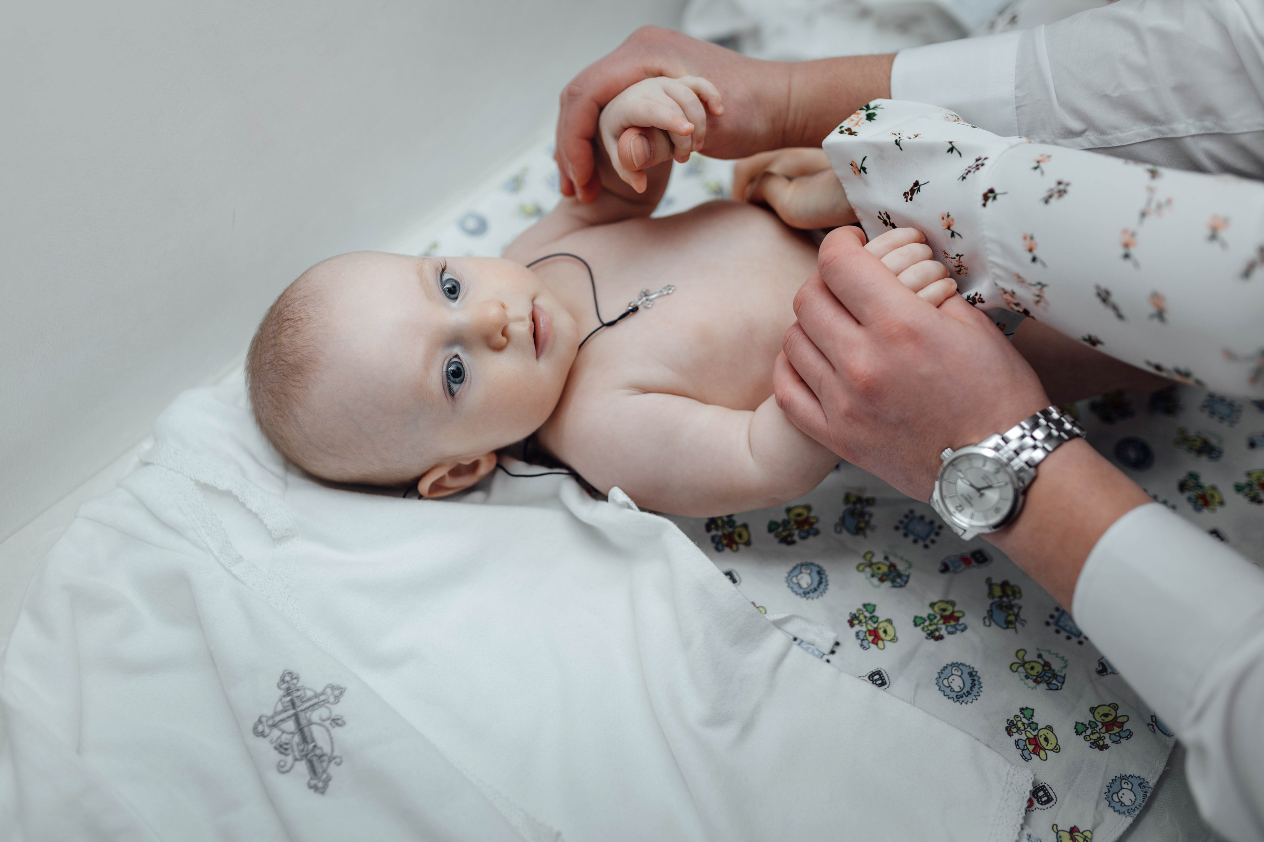 Крещение Матвея, храм Святой Троицы, декабрь 2025