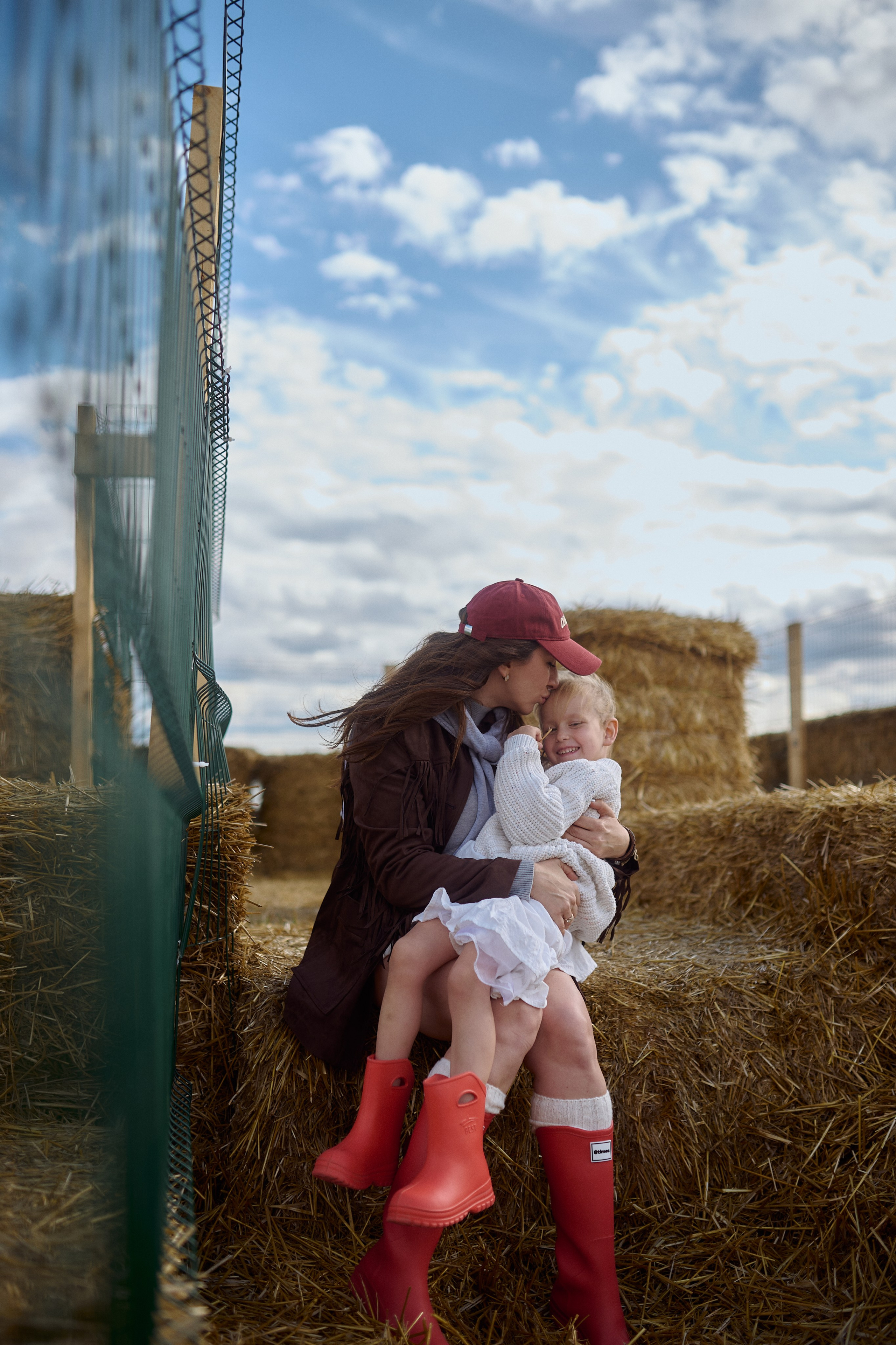 Кристина и Ариша на ферме. Семейный и свадебный lifestyle-фотограф в Москве Мария Петрова