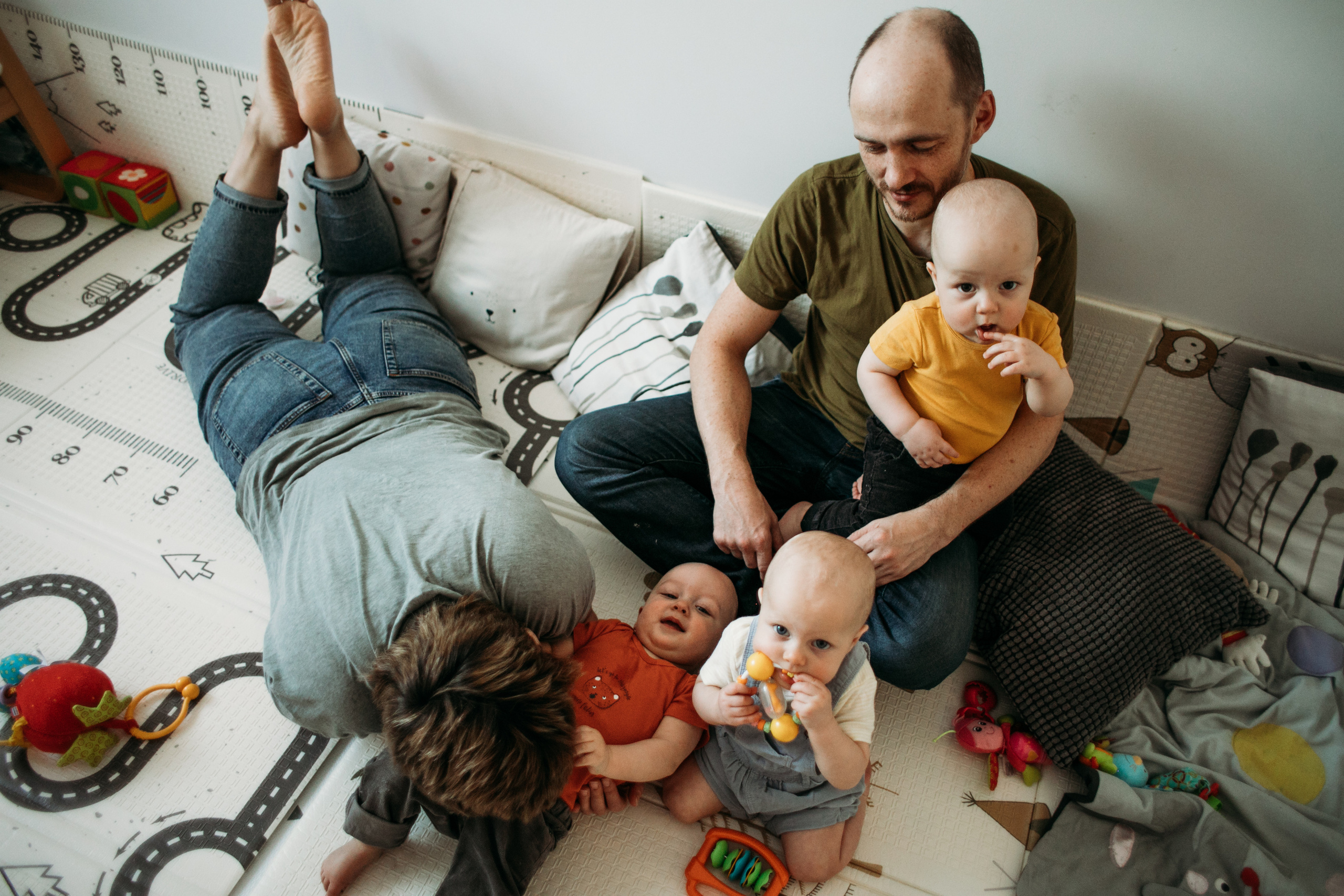 Катя, Тёма, Вова, Сева и Дуся. Свадебный фотограф в Москве Аля Загирова