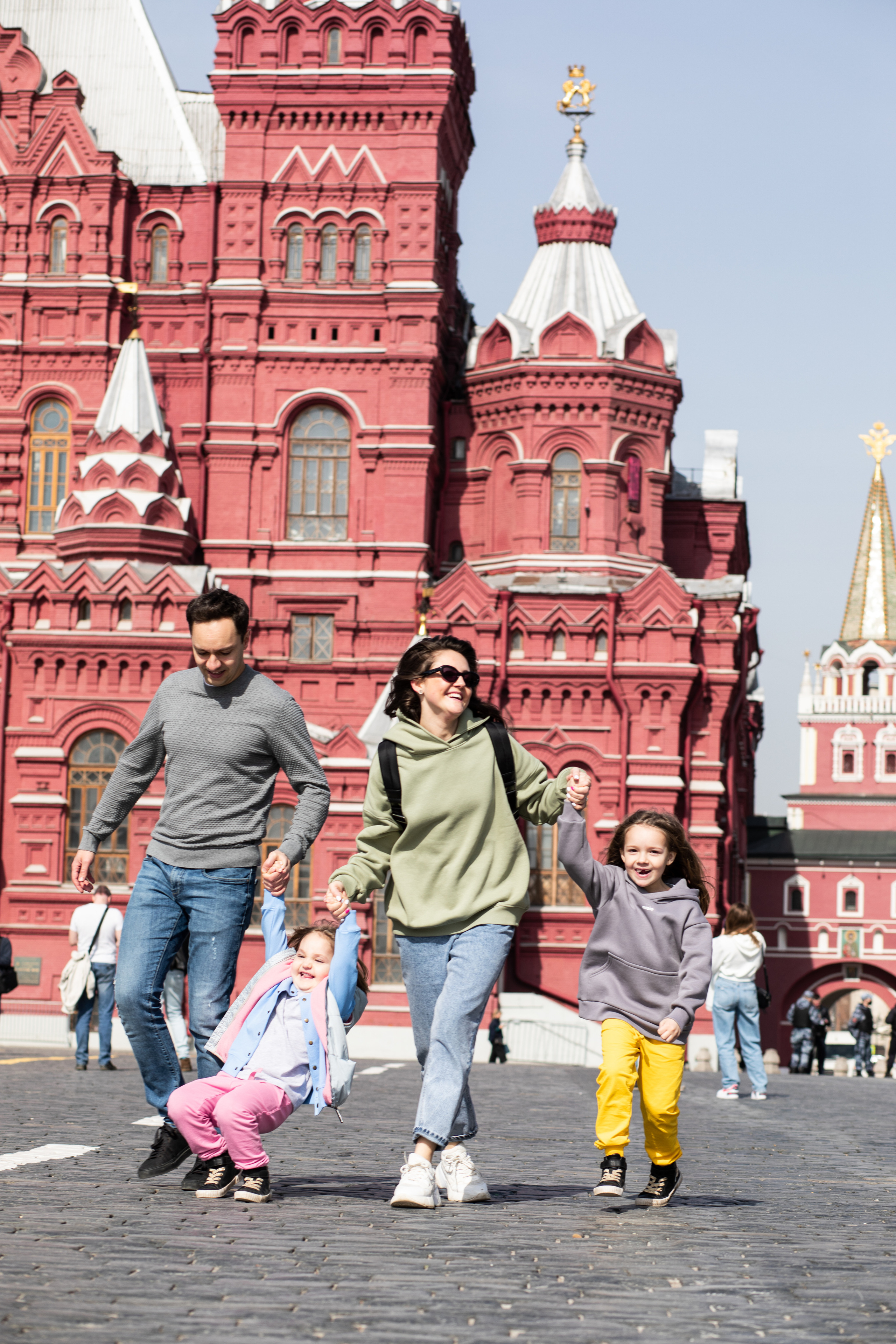 На Красной площади. Свадебный фотограф в Москве Аля Загирова