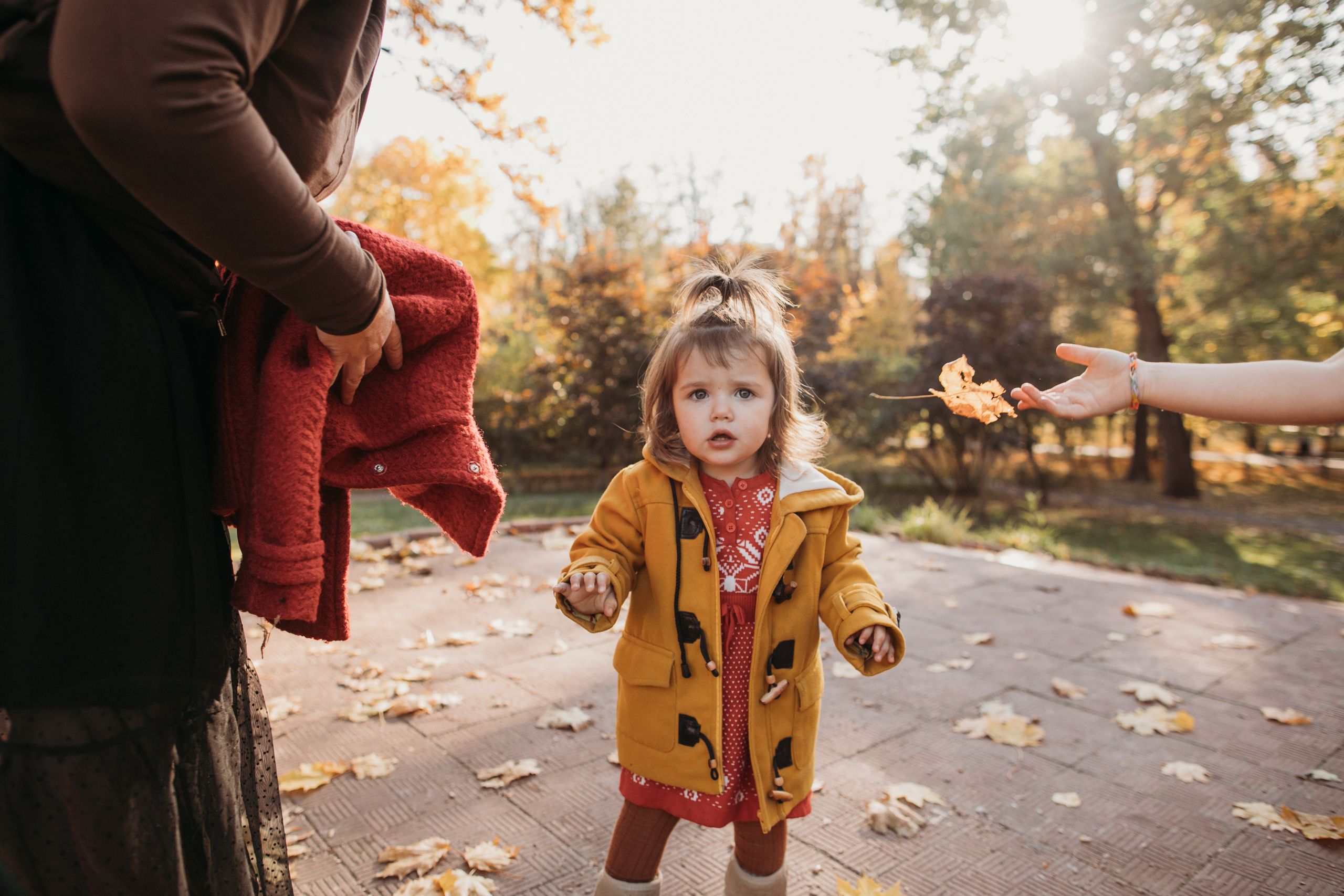 Фотопрогулка осенью. Свадебный фотограф в Москве Аля Загирова