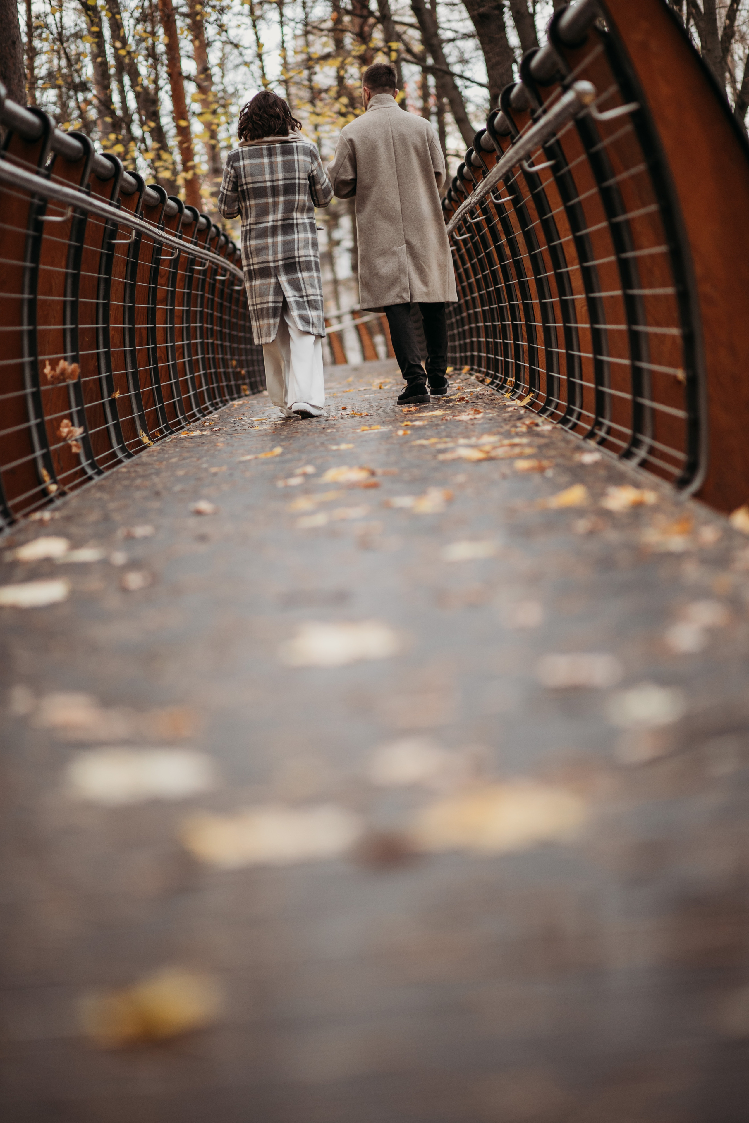 свадебная прогулка в ботаническом саду