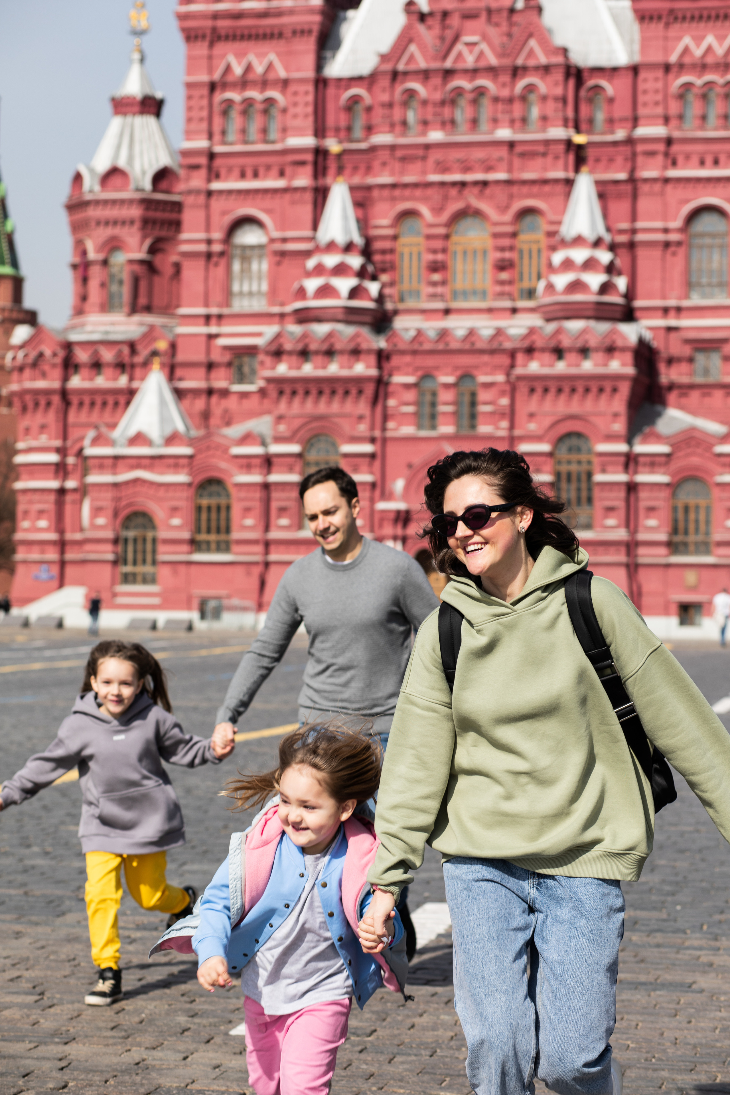 На Красной площади. Свадебный фотограф в Москве Аля Загирова