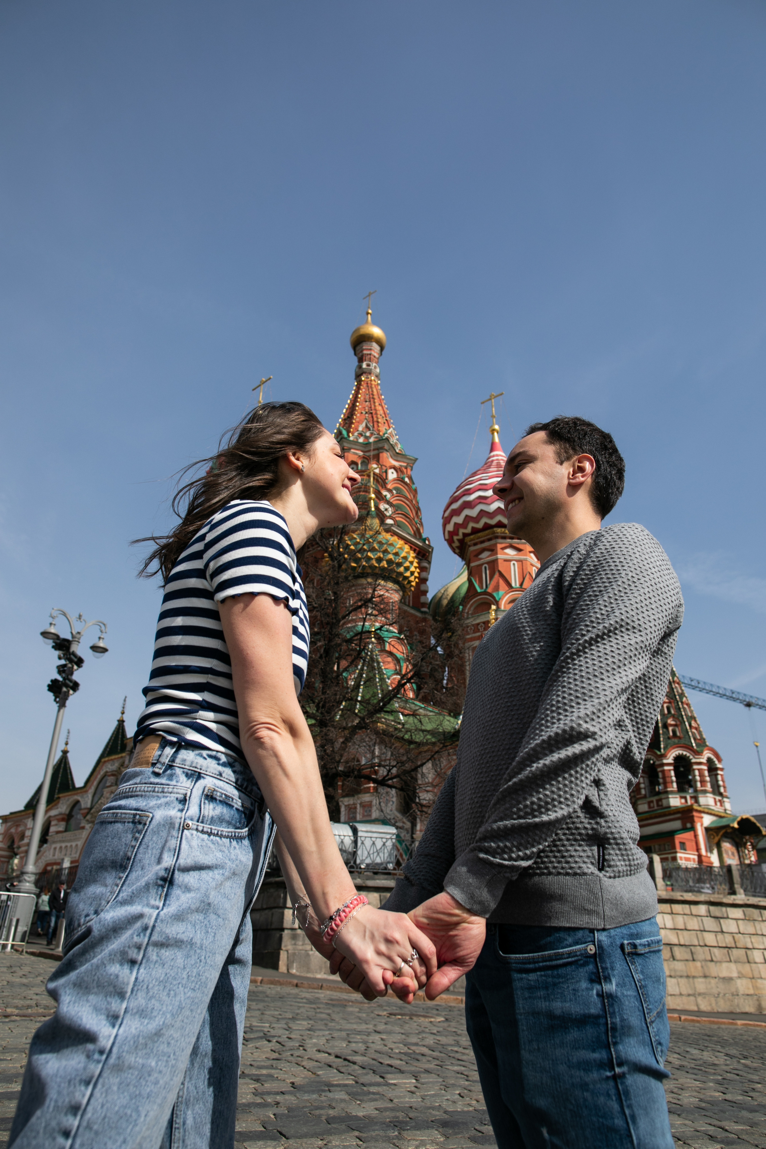 На Красной площади. Свадебный фотограф в Москве Аля Загирова