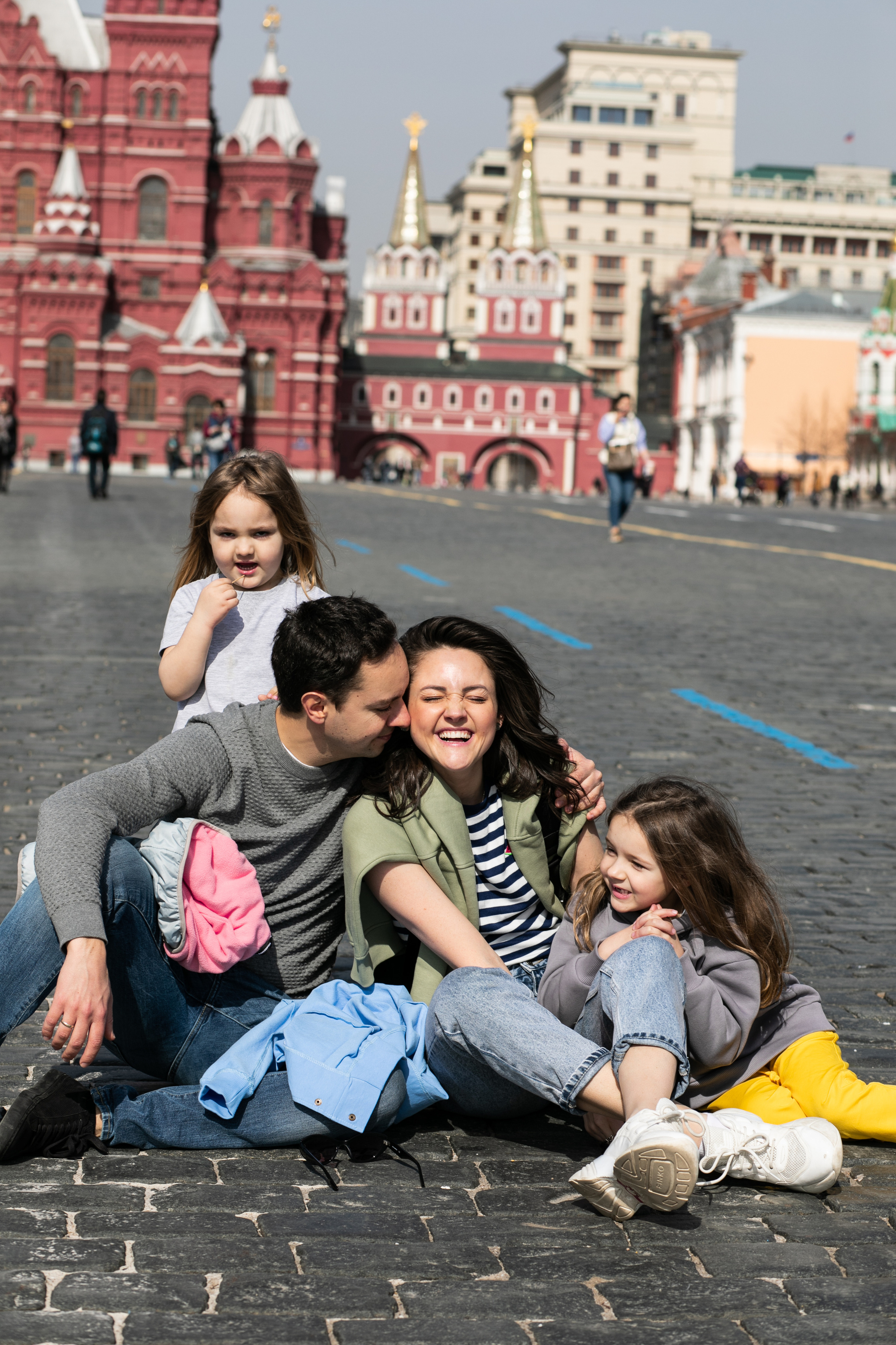 На Красной площади. Свадебный фотограф в Москве Аля Загирова