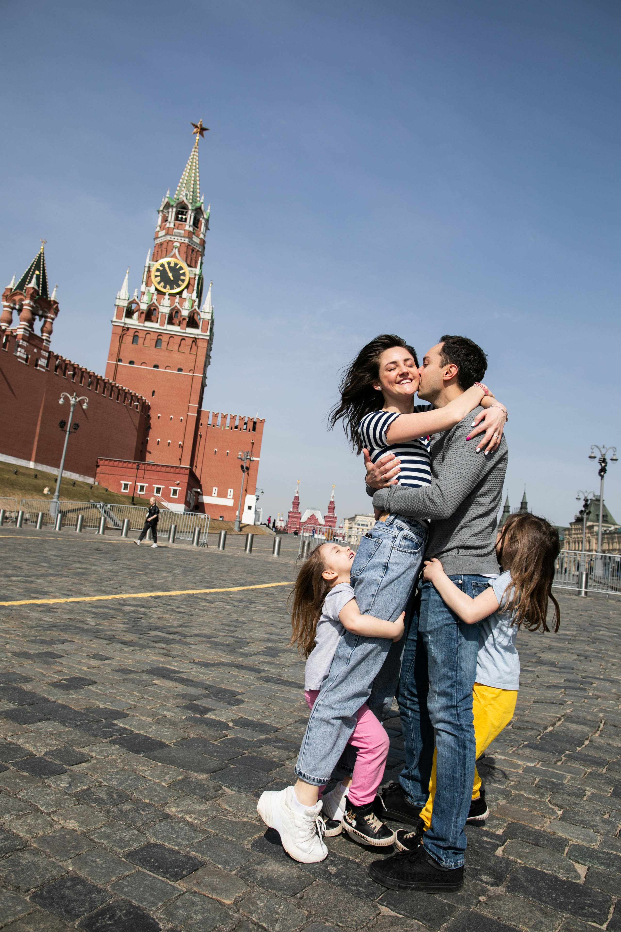 На Красной площади. Свадебный фотограф в Москве Аля Загирова