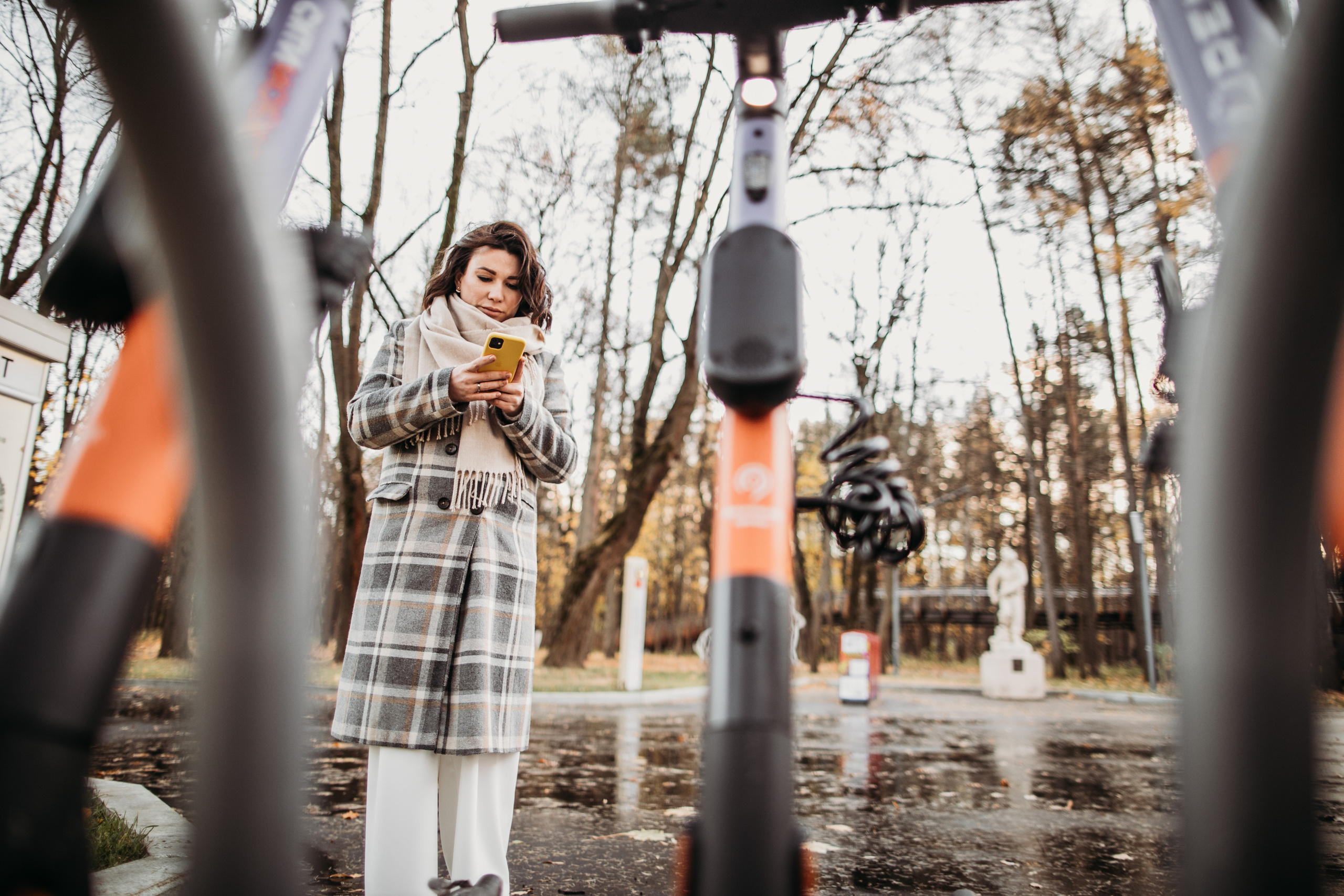 Осенний ботанический. Свадебный фотограф в Москве Аля Загирова