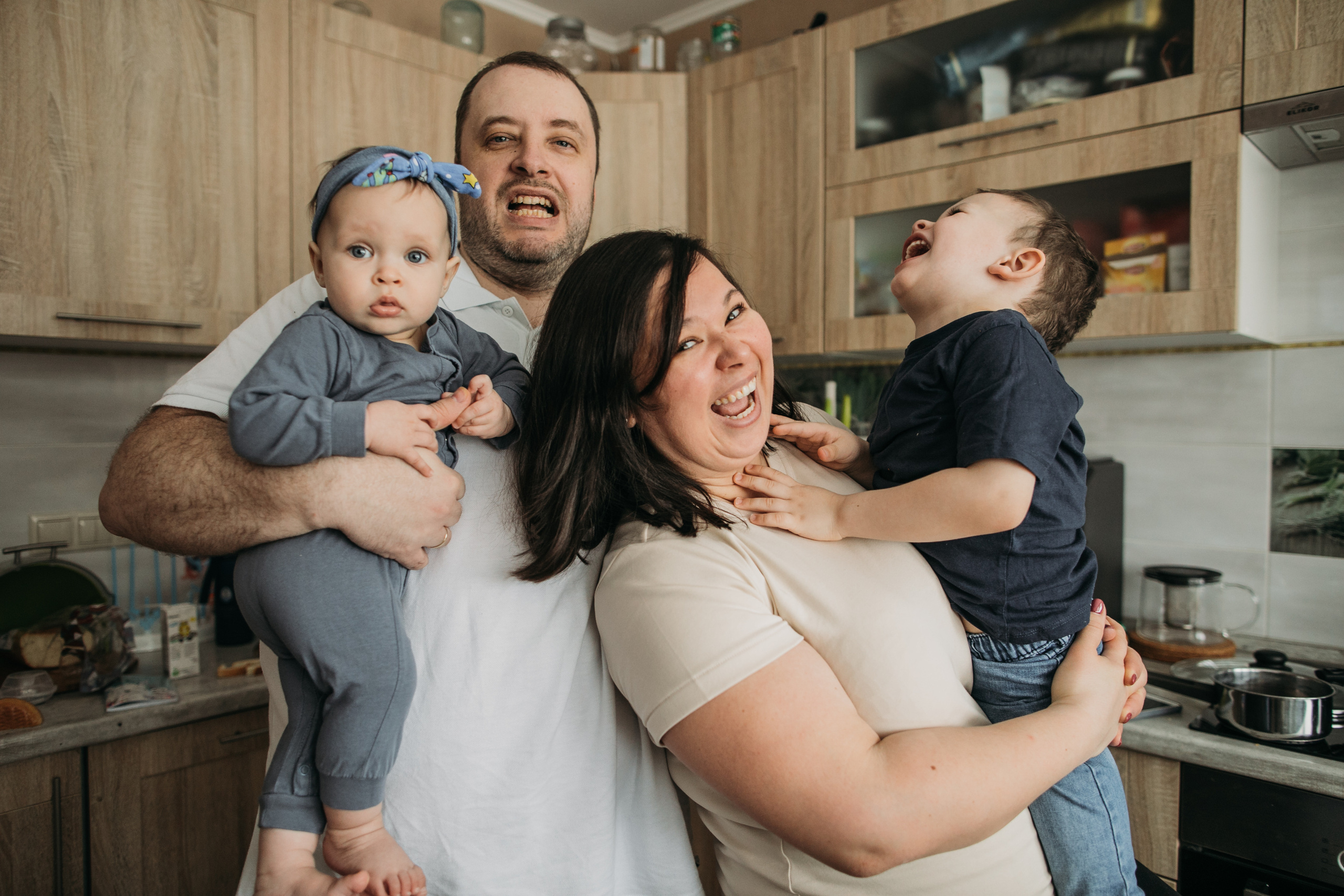 Таня, Максим, Дарий и Эмилия. Свадебный фотограф в Москве Аля Загирова