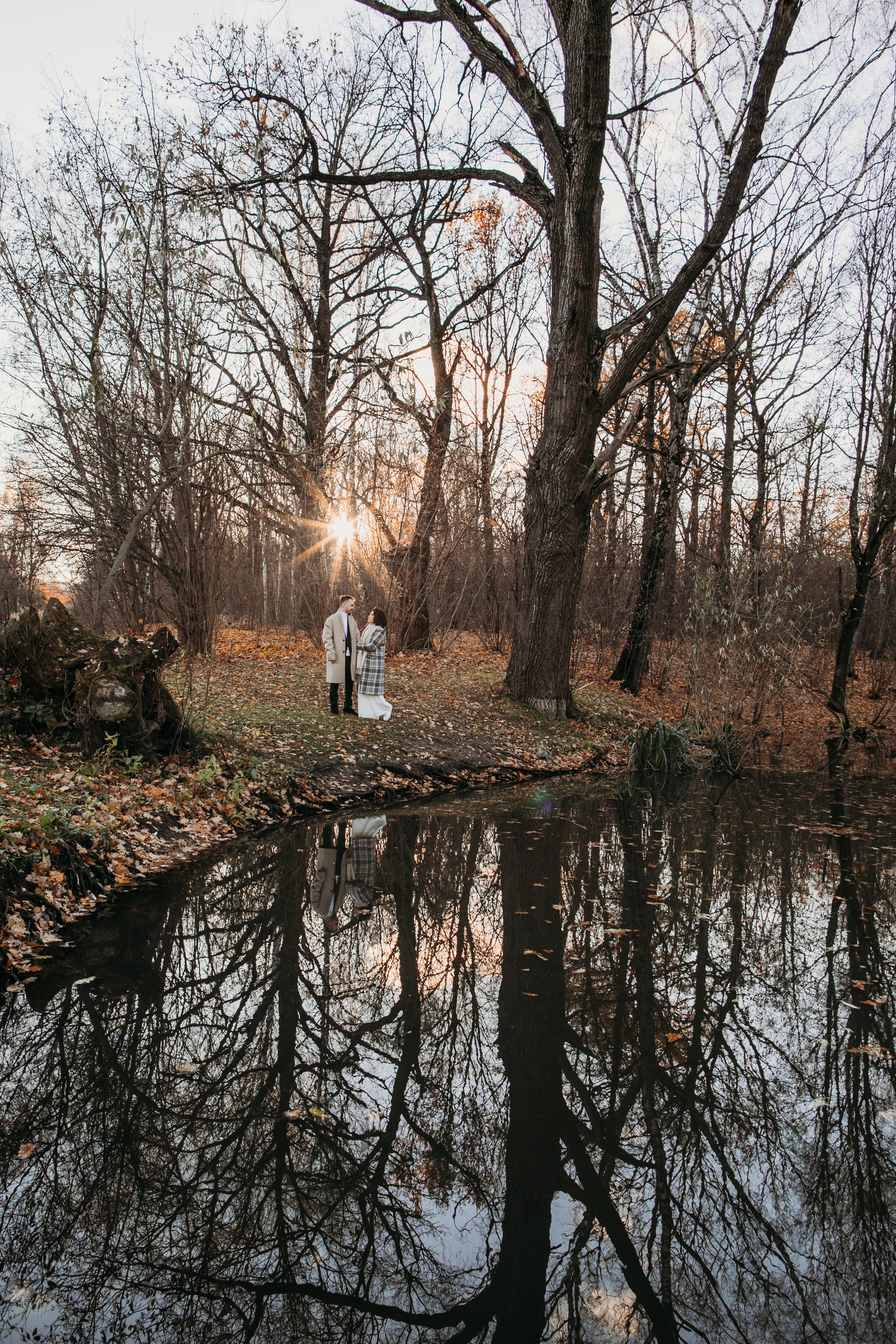 Осенний ботанический. Свадебный фотограф в Москве Аля Загирова