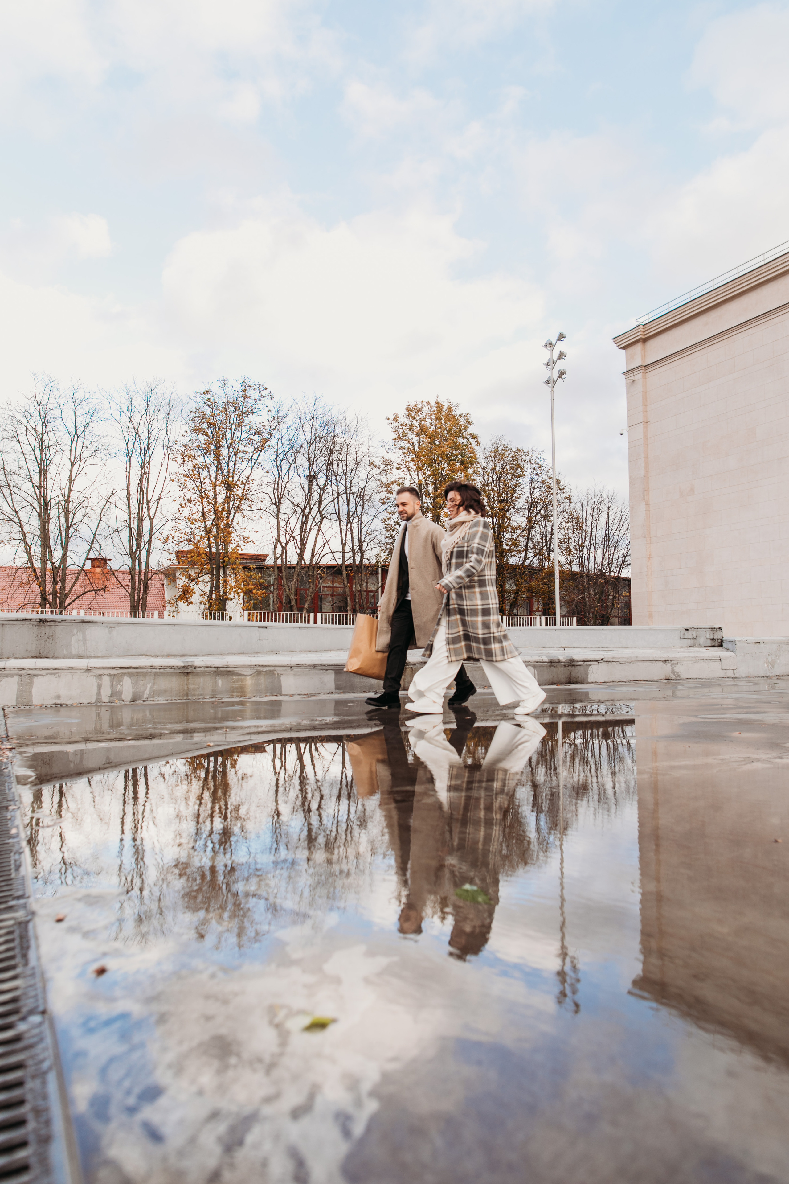 Осенний ботанический. Свадебный фотограф в Москве Аля Загирова