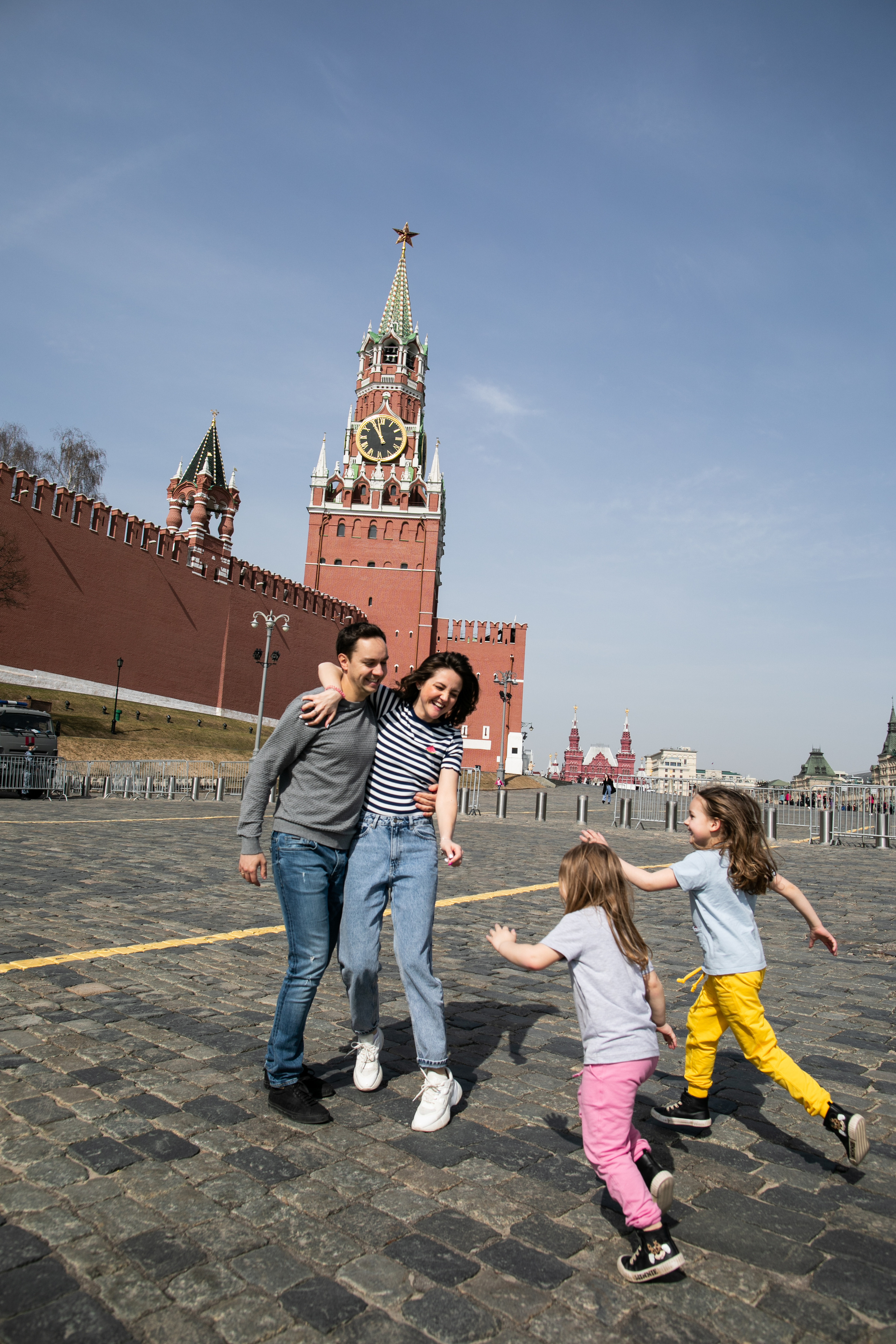 На Красной площади. Свадебный фотограф в Москве Аля Загирова