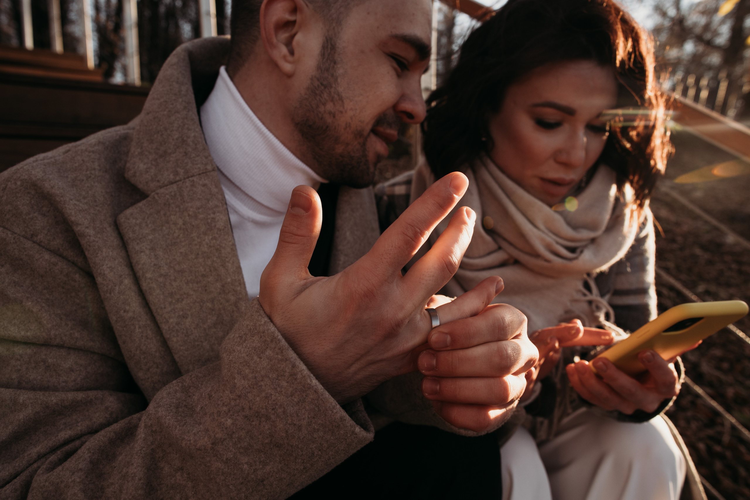 Осенний ботанический. Свадебный фотограф в Москве Аля Загирова