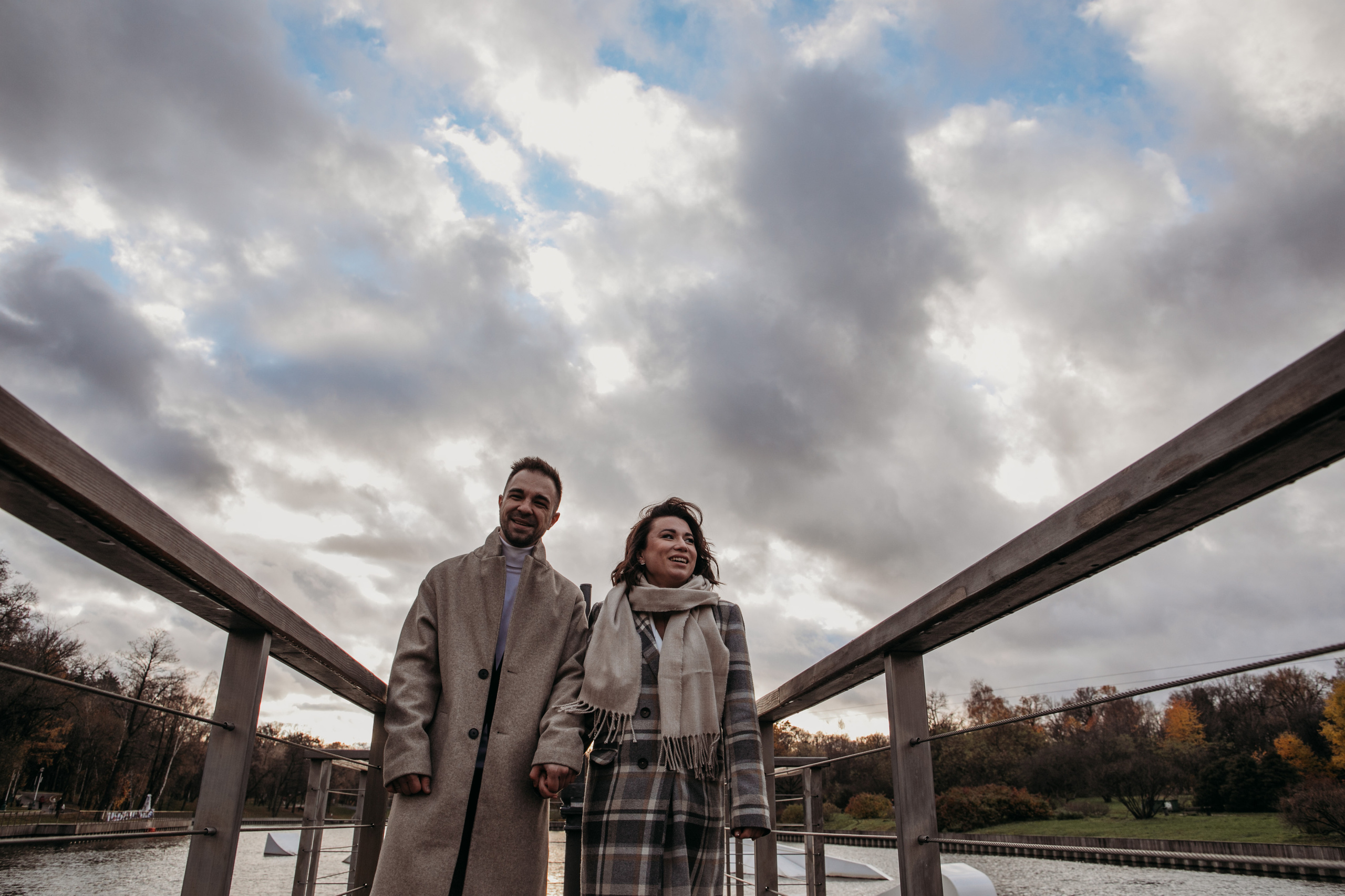 Осенний ботанический. Свадебный фотограф в Москве Аля Загирова