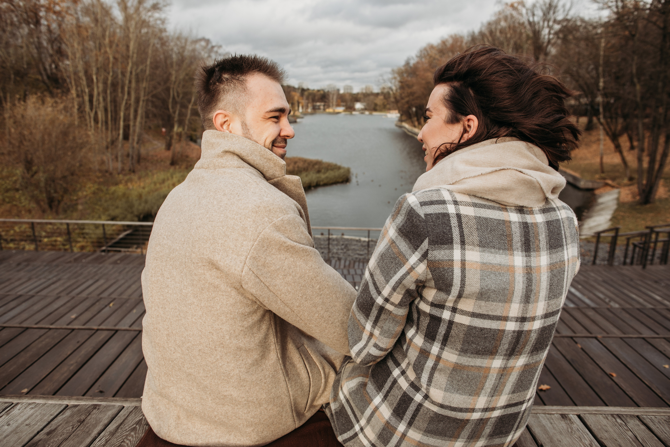 прогулка на свадьбу осенью