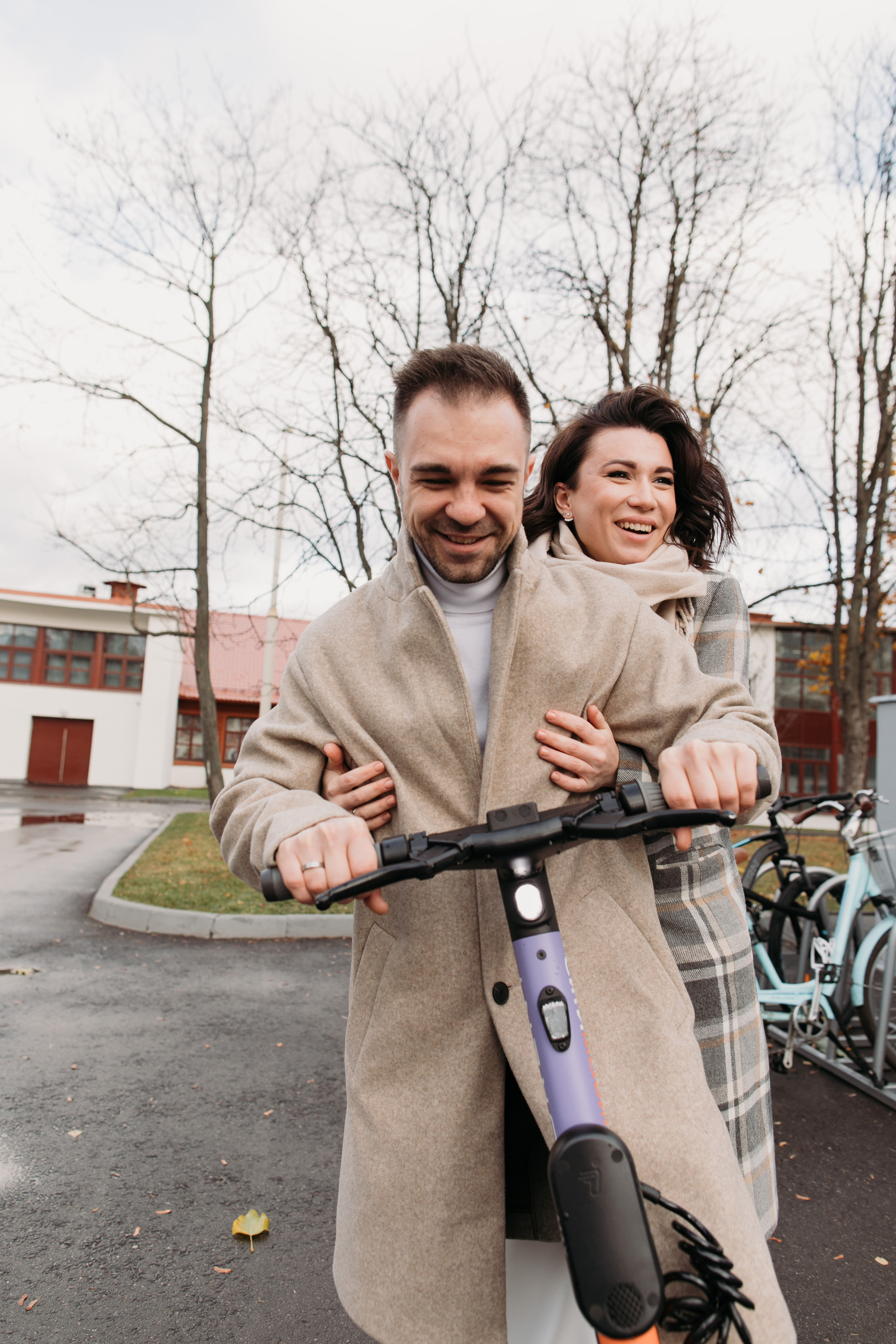 свадьба на электросамокате