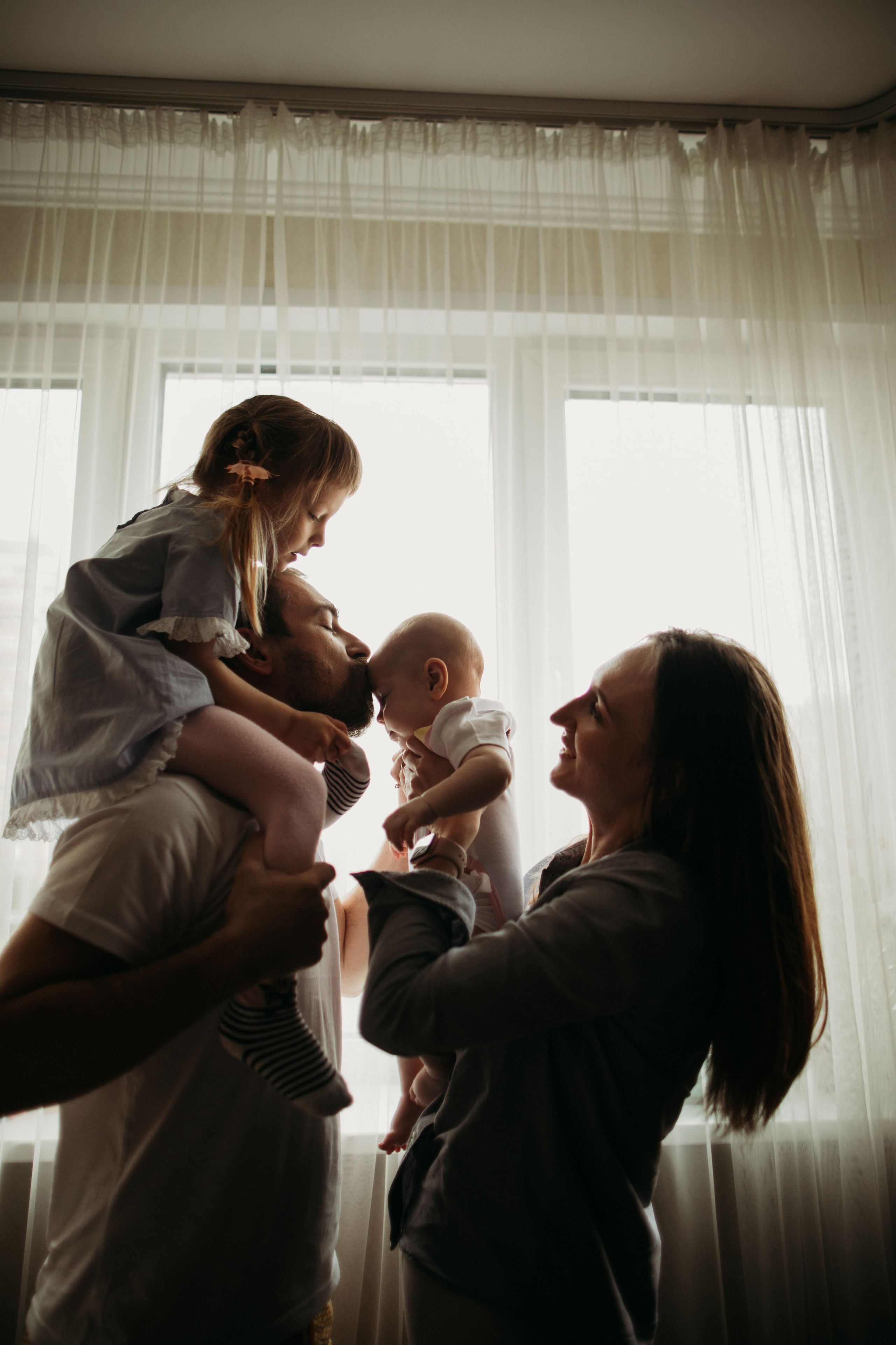 Лена, Сергей, Майя и Аня. Свадебный фотограф в Москве Аля Загирова