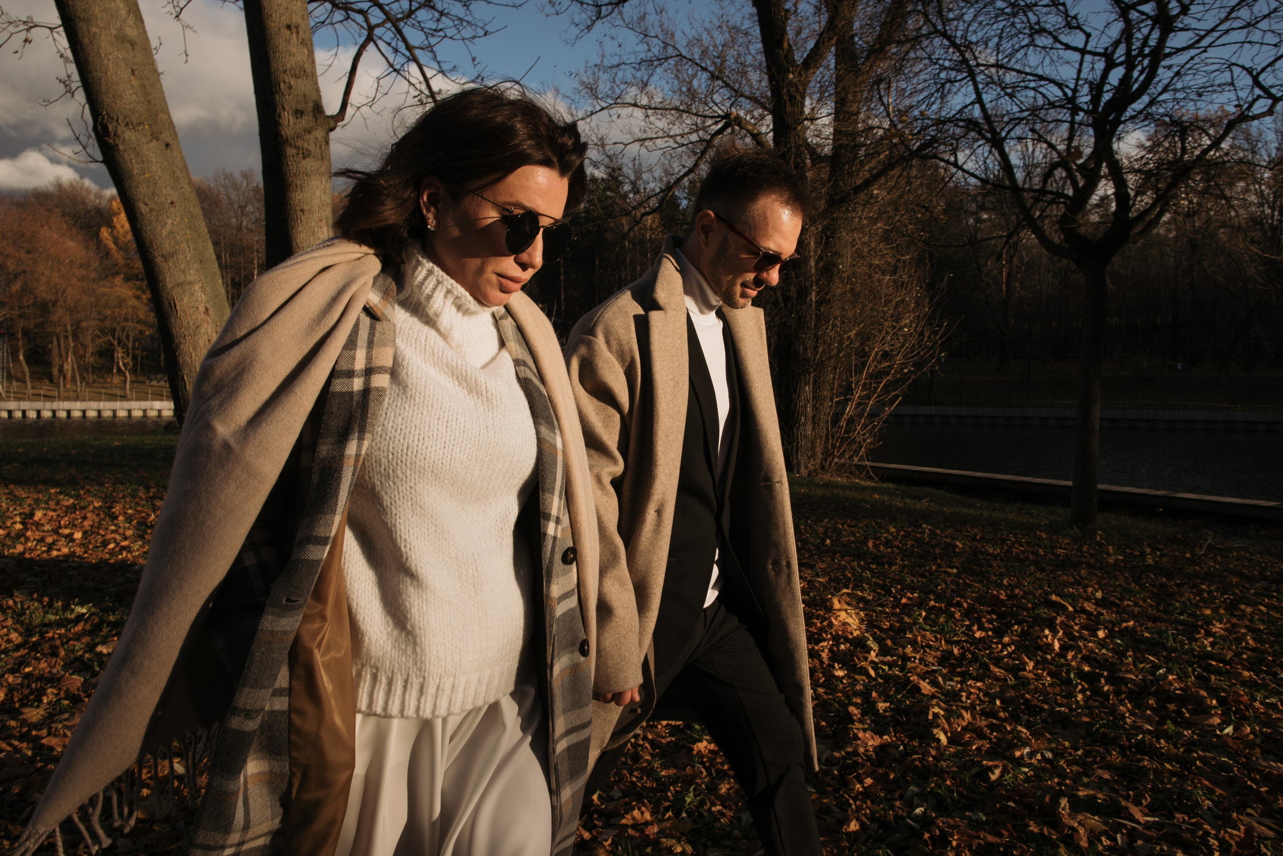 Осенний ботанический. Свадебный фотограф в Москве Аля Загирова