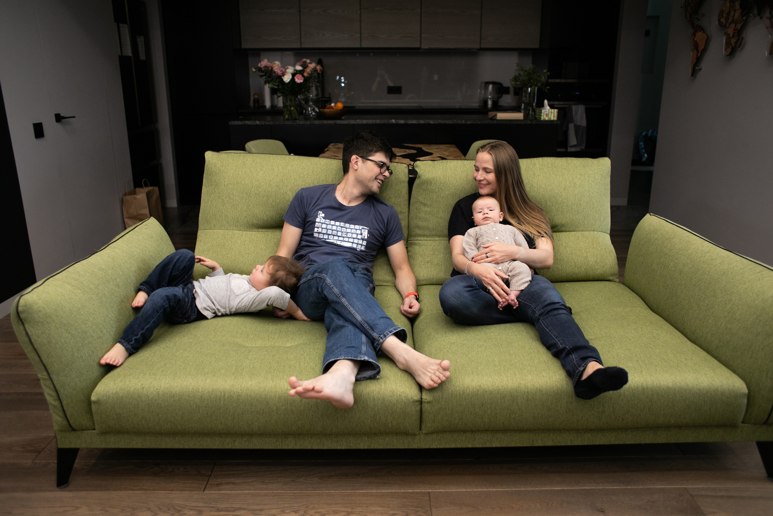 Надя, Лёша, Петя и Ник. Свадебный фотограф в Москве Аля Загирова