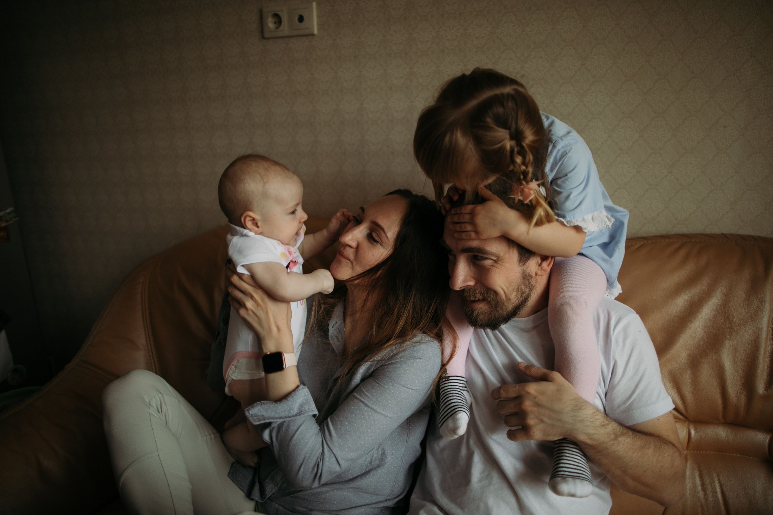 Лена, Сергей, Майя и Аня. Свадебный фотограф в Москве Аля Загирова