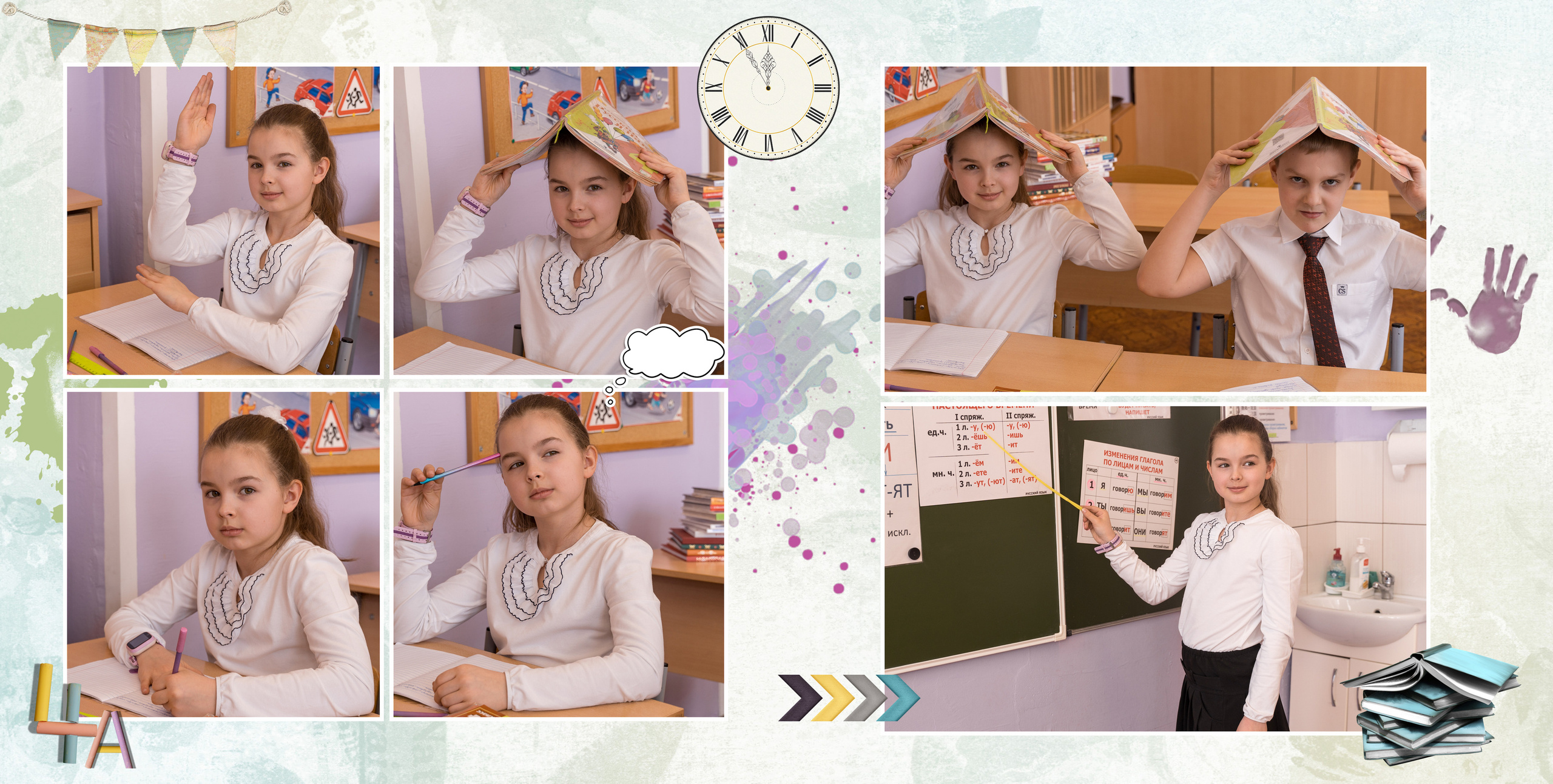 ШКОЛЬНАЯ ДОСКА. Family Photographer Ksenia Kos