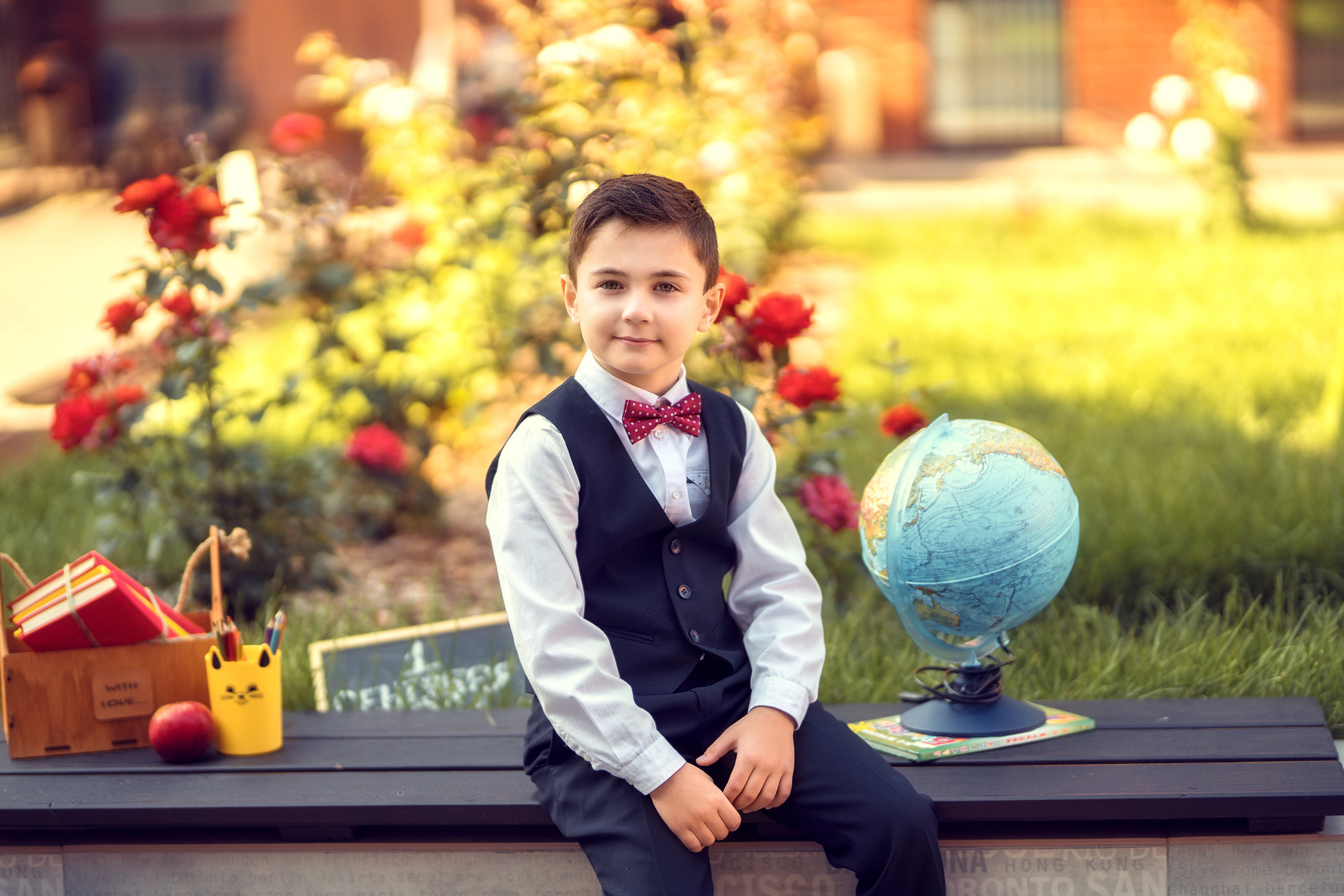 Back-to-School Photo Project. Family Photographer Ksenia Kos