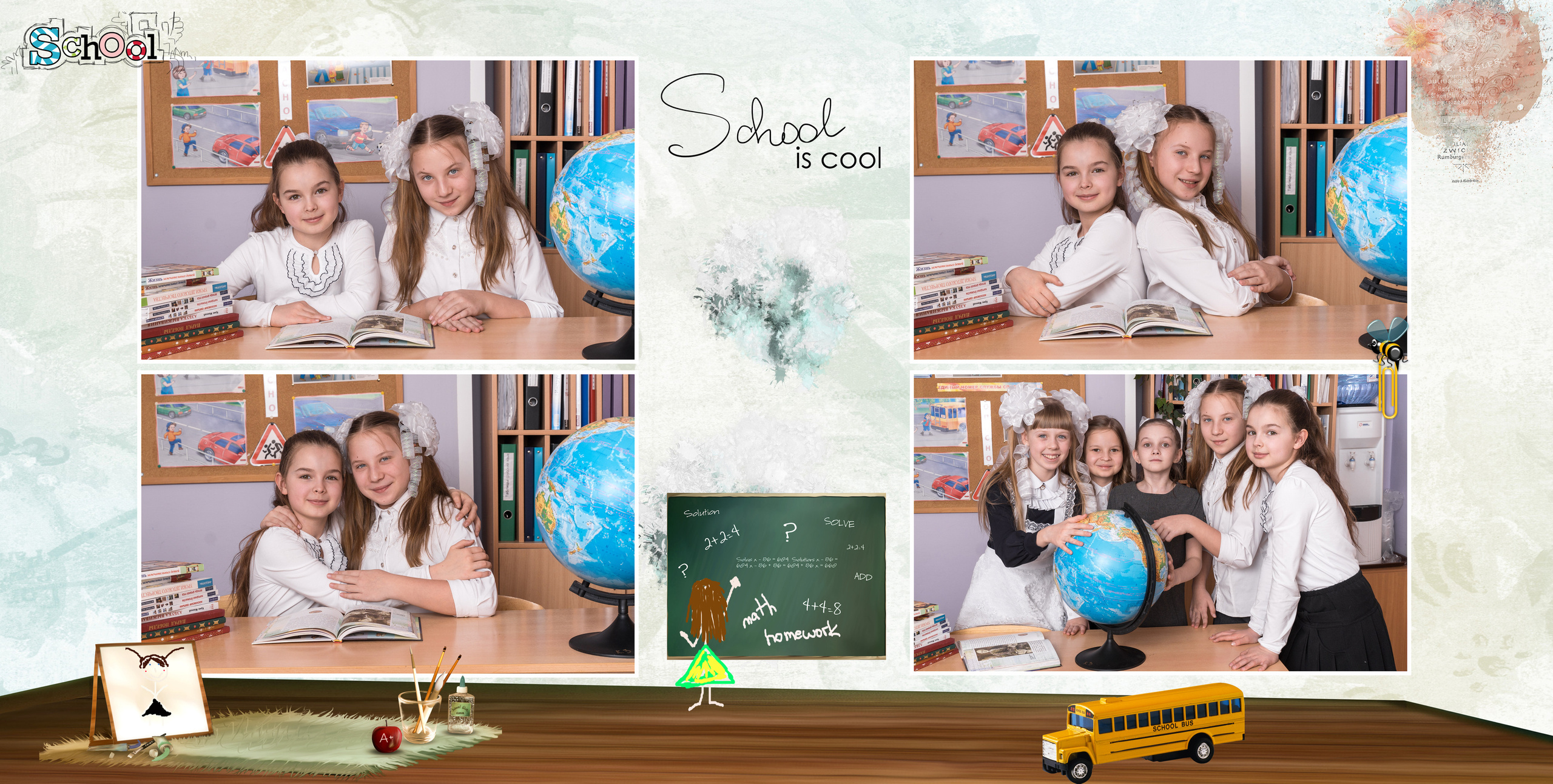 ШКОЛЬНАЯ ДОСКА. Family Photographer Ksenia Kos