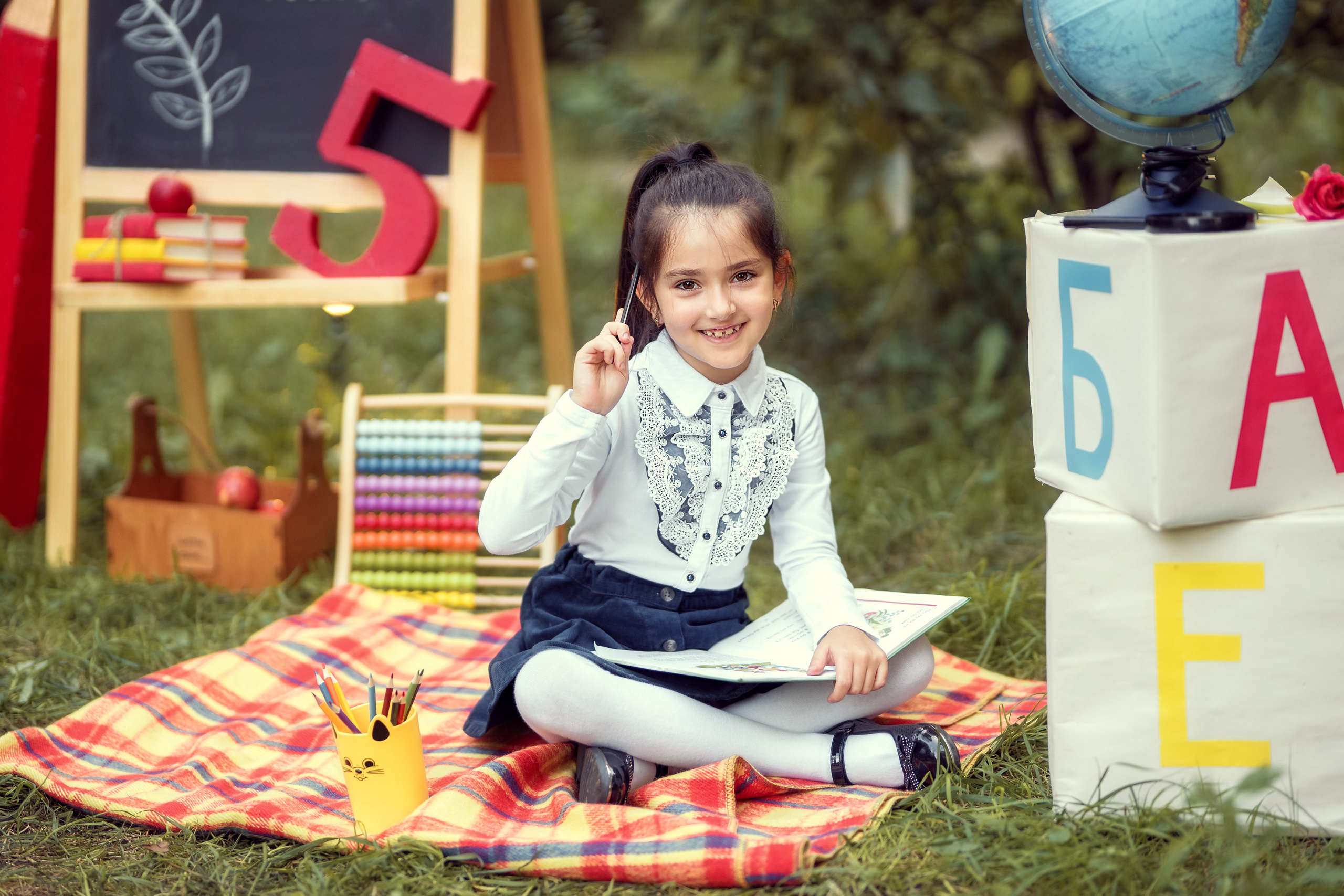 Back-to-School Photo Project. Family Photographer Ksenia Kos