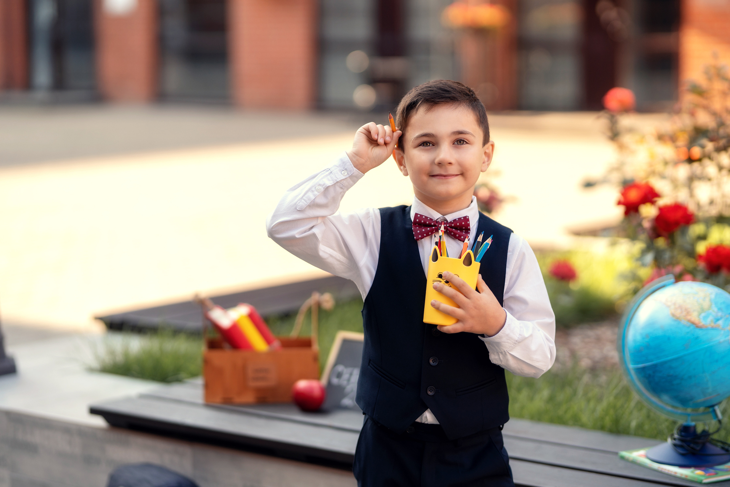 Back-to-School Photo Project. Family Photographer Ksenia Kos