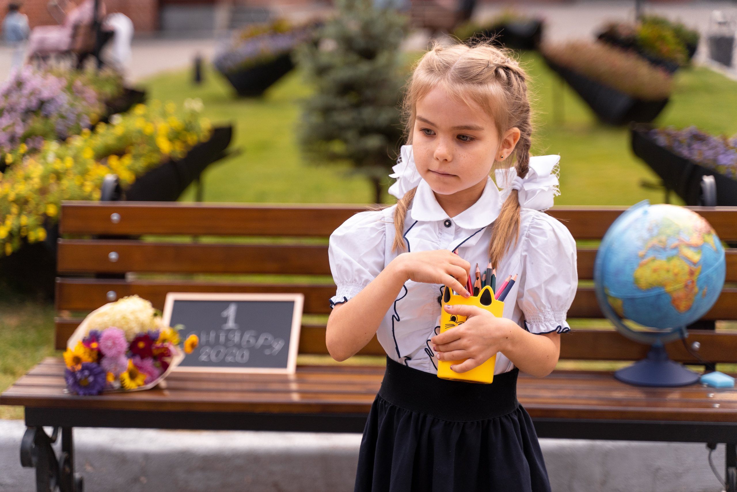 Back-to-School Photo Project. Family Photographer Ksenia Kos