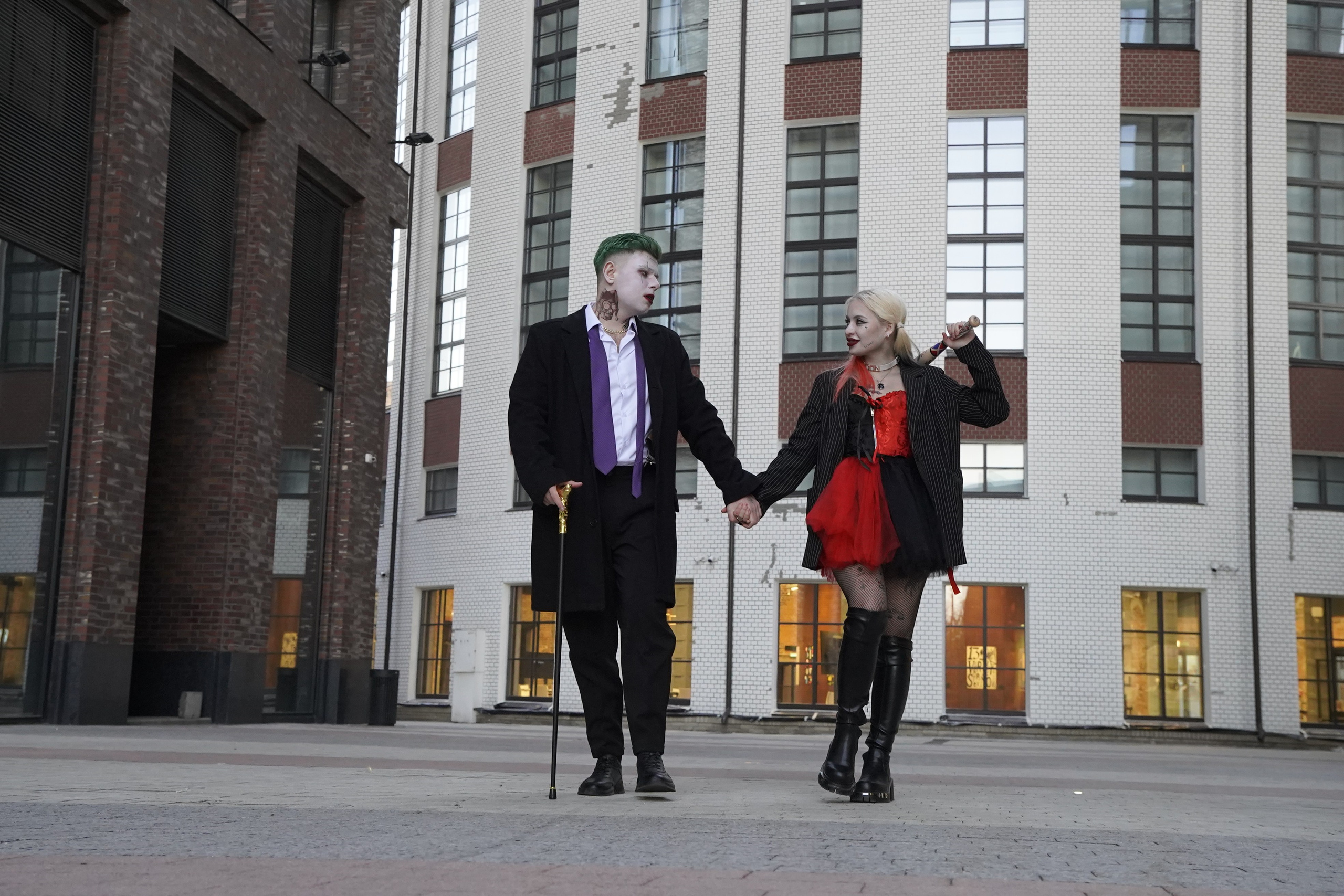 Харли и Джокер. Фотограф и видеограф Елена Суетенкова, Создание ярких воспоминаний о важных событиях. Москва, Россия, Мир