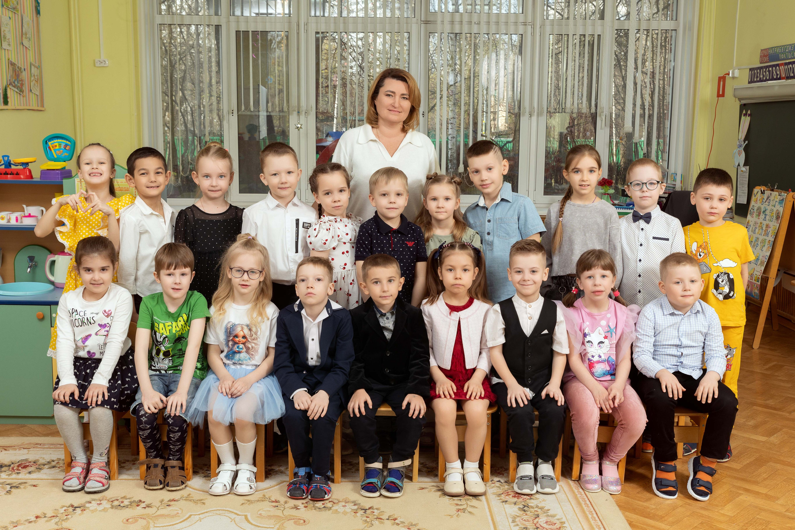 Общая фотография. Школьный и детсадовский фотограф Москва. Детский фотограф
