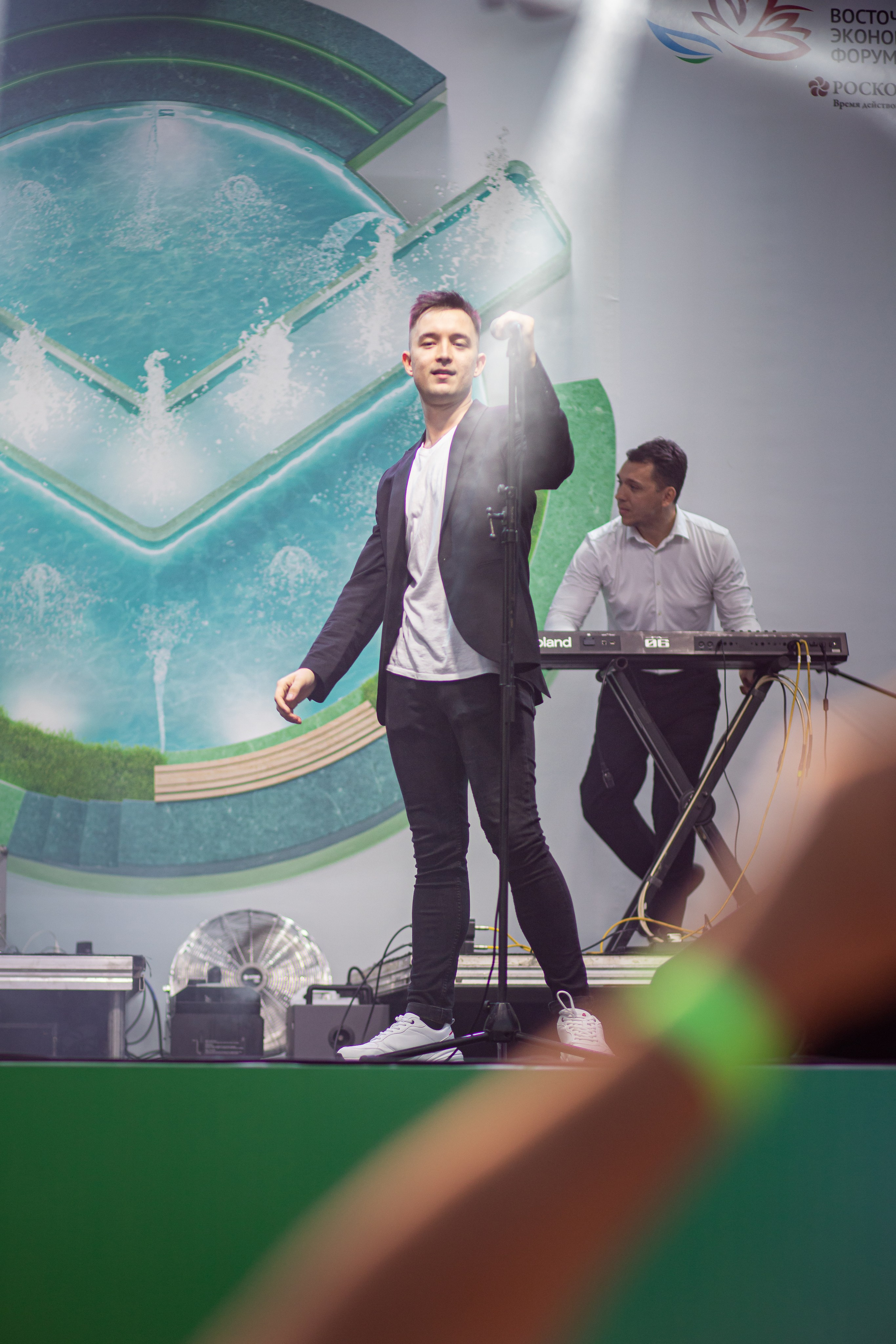 Сбер. Открытие фонтана на площади г. Владивостока