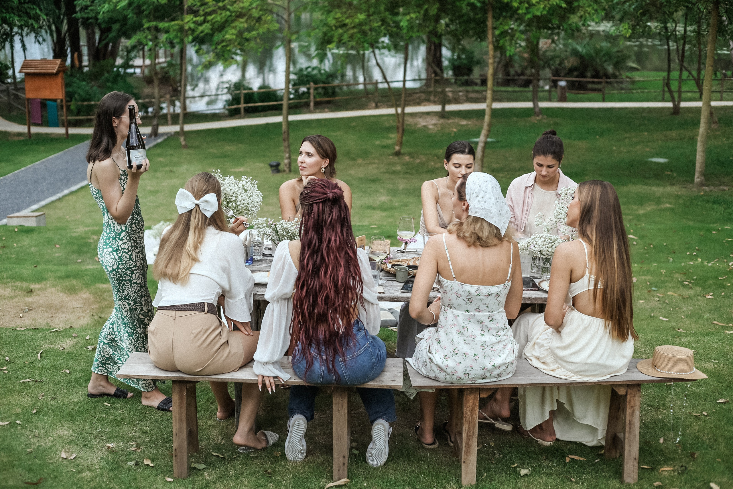 Винный Девичник в стиле Прованс. Фотограф и видеограф Анна Домашенко