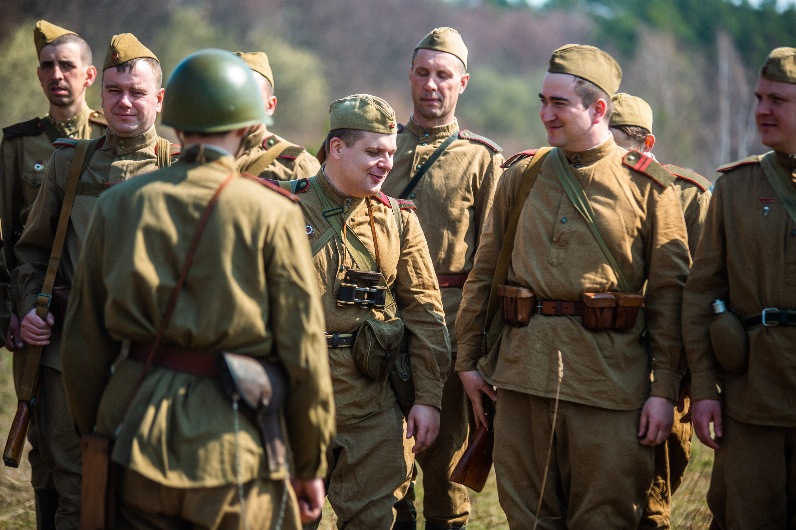 РЕКОНСТРУКЦИЯ БОЯ — ВОВ — БИТВА ЗА ГОРОД. Профессиональный фотограф в Мценске и Орловской области