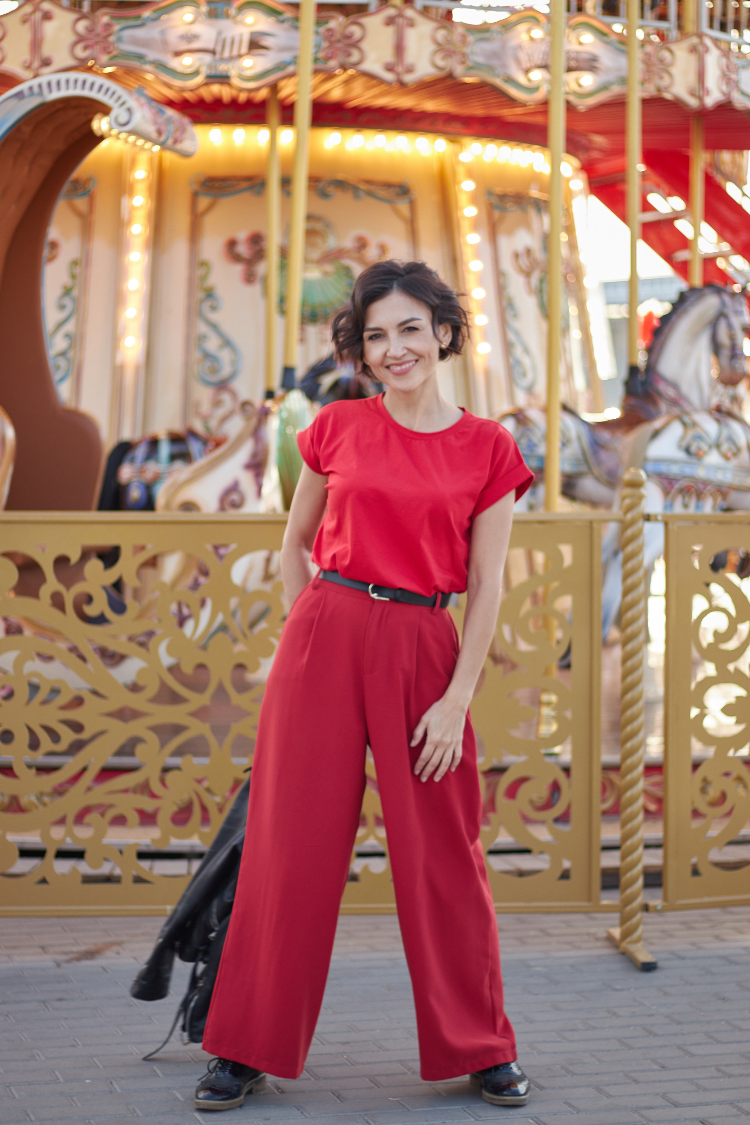 Фотосессия в парке аттракционов. Фотограф Москва Карпова Евгения