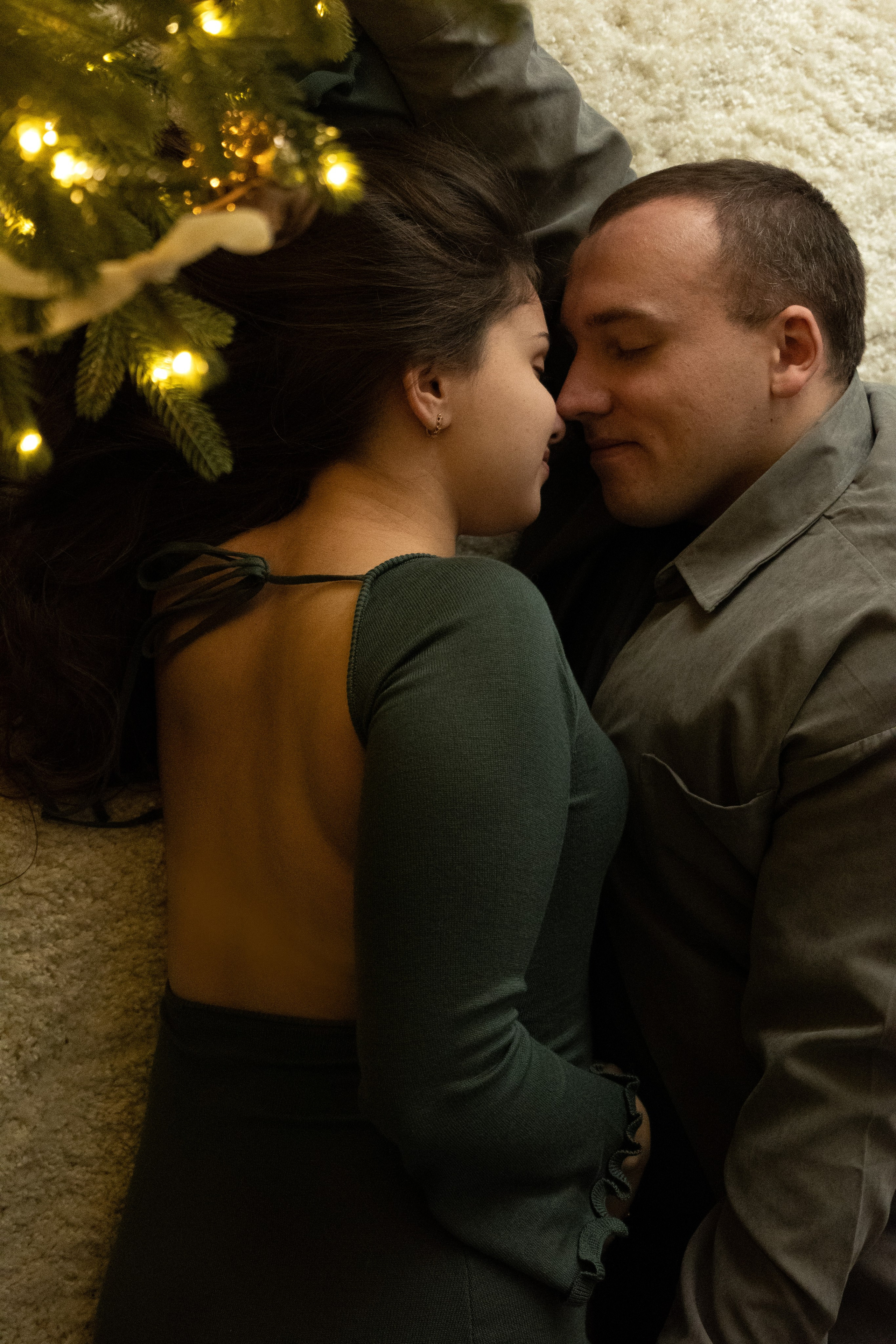 Домашняя новогодняя фотосесиия беременности. Фотограф видеограф Ольга Василевская