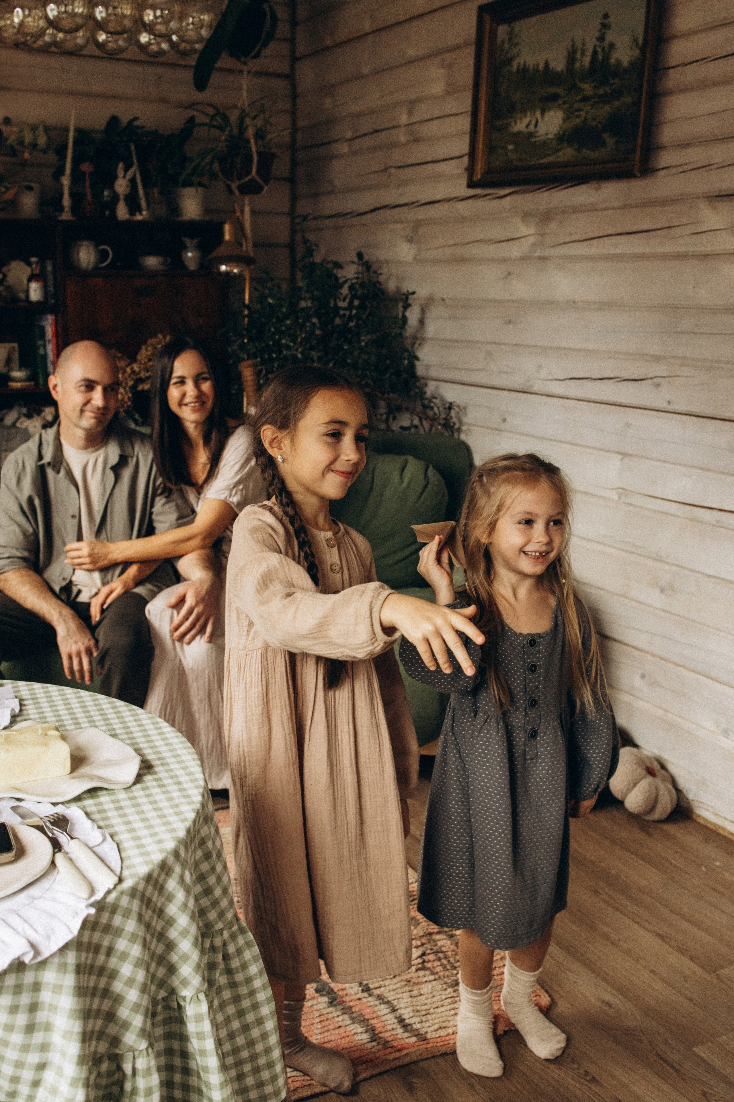Юлия, Виктор, Саша, Настя, Ксюша и Аленка. Фотограф В Москве и Подольске Лена Иванова
