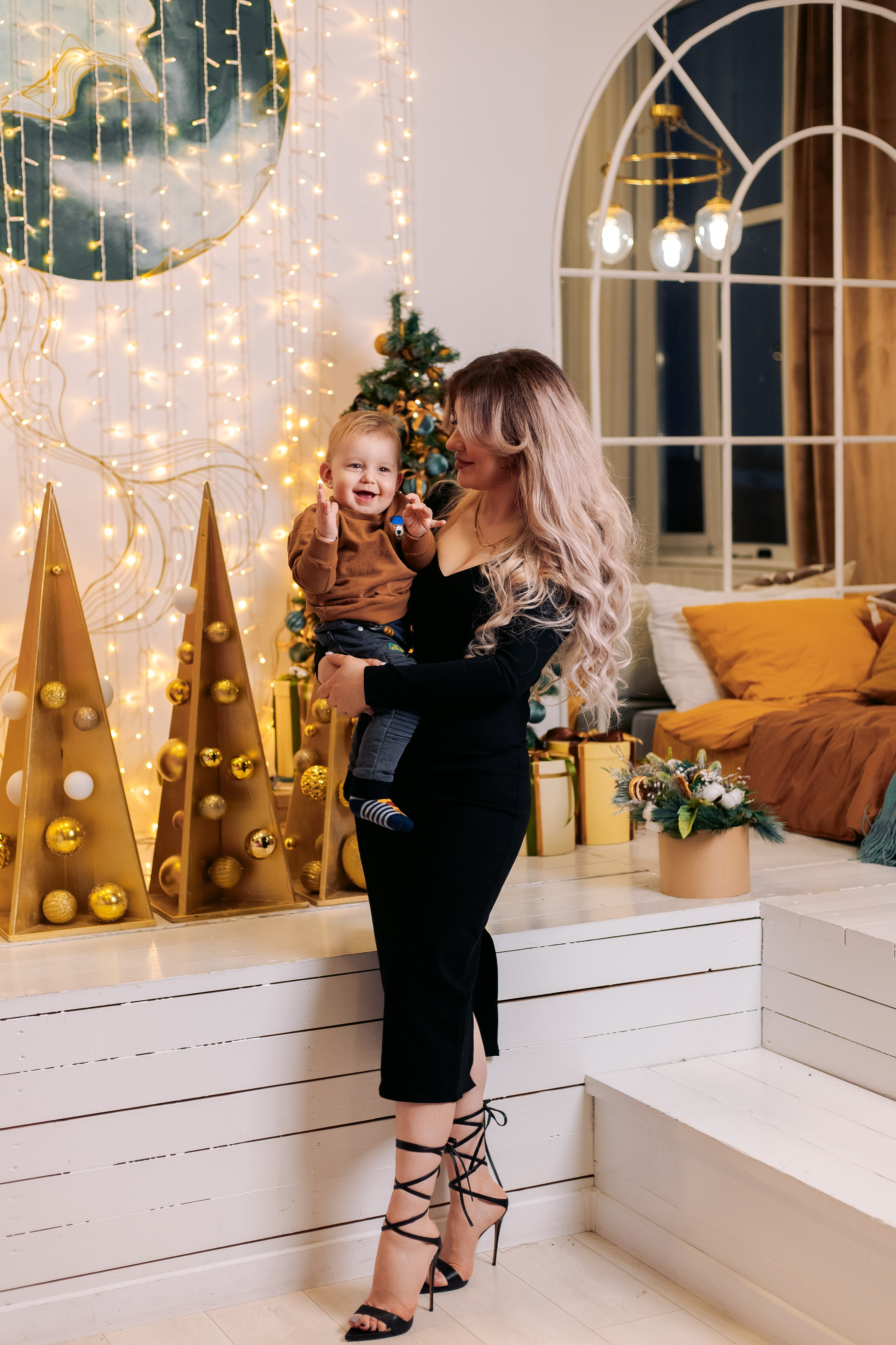 Новогодняя Семейная фотосессия в фотостудии Daily. Фотограф в Санкт-Петербурге, Анна Скворцова