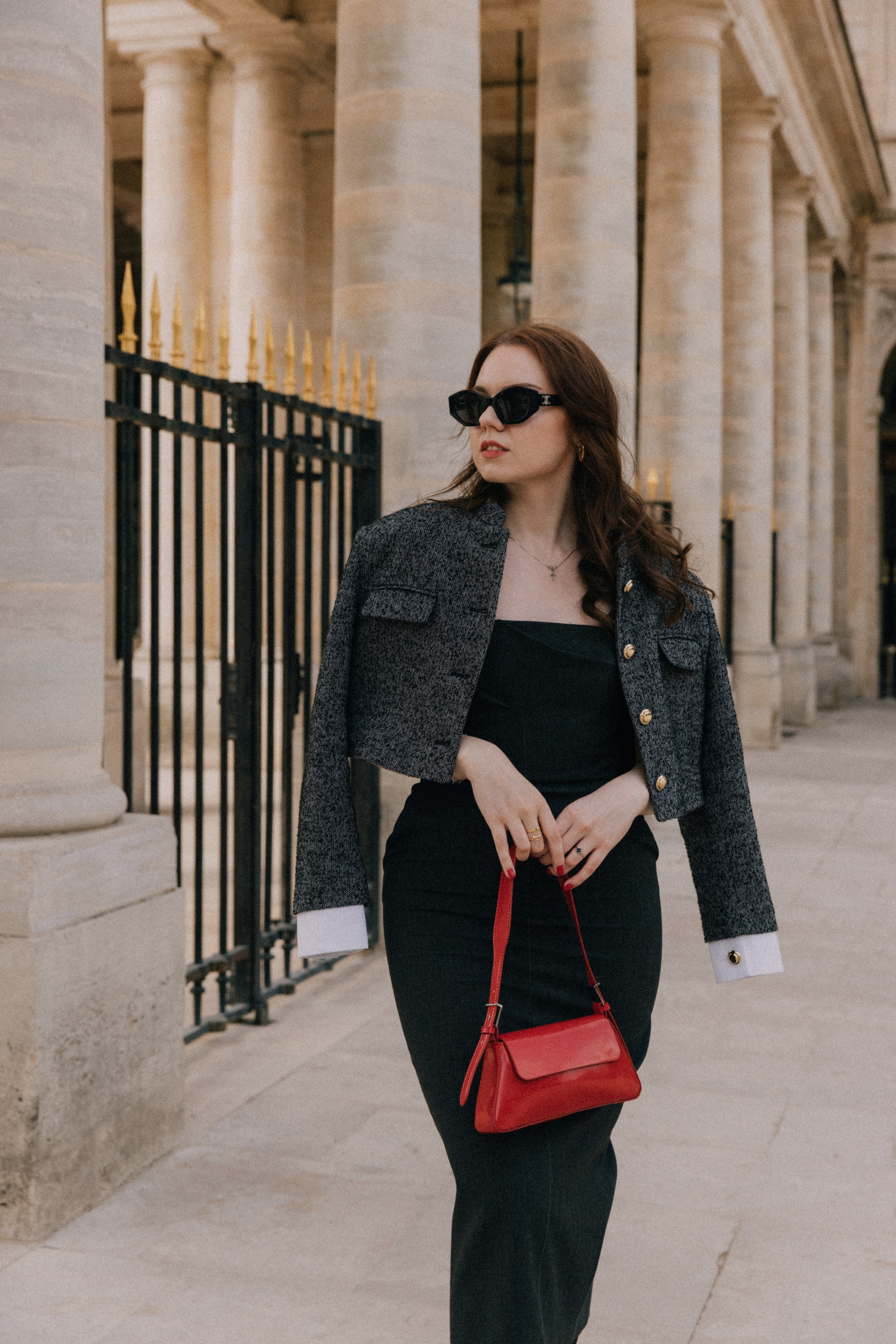 On the summer terrace. Photographer in Paris