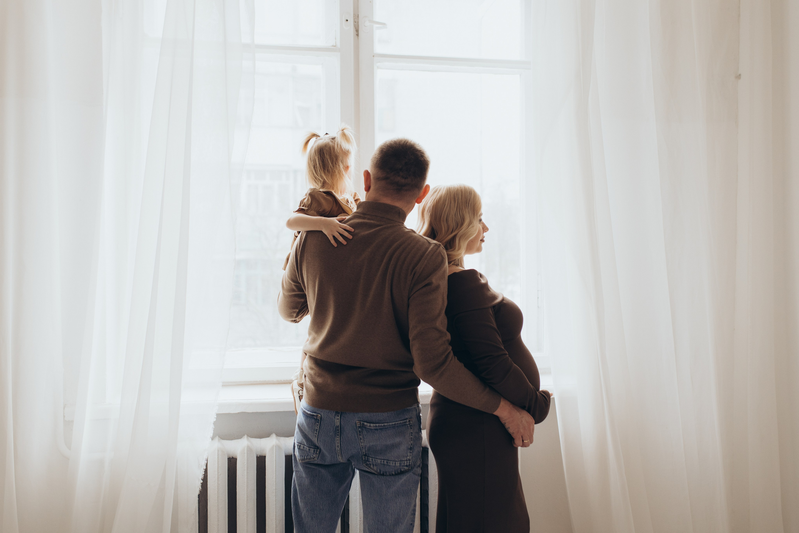 Сергей, Виктория и София. Свадебный и семейный фотограф в Белгороде Евгения Курочкина