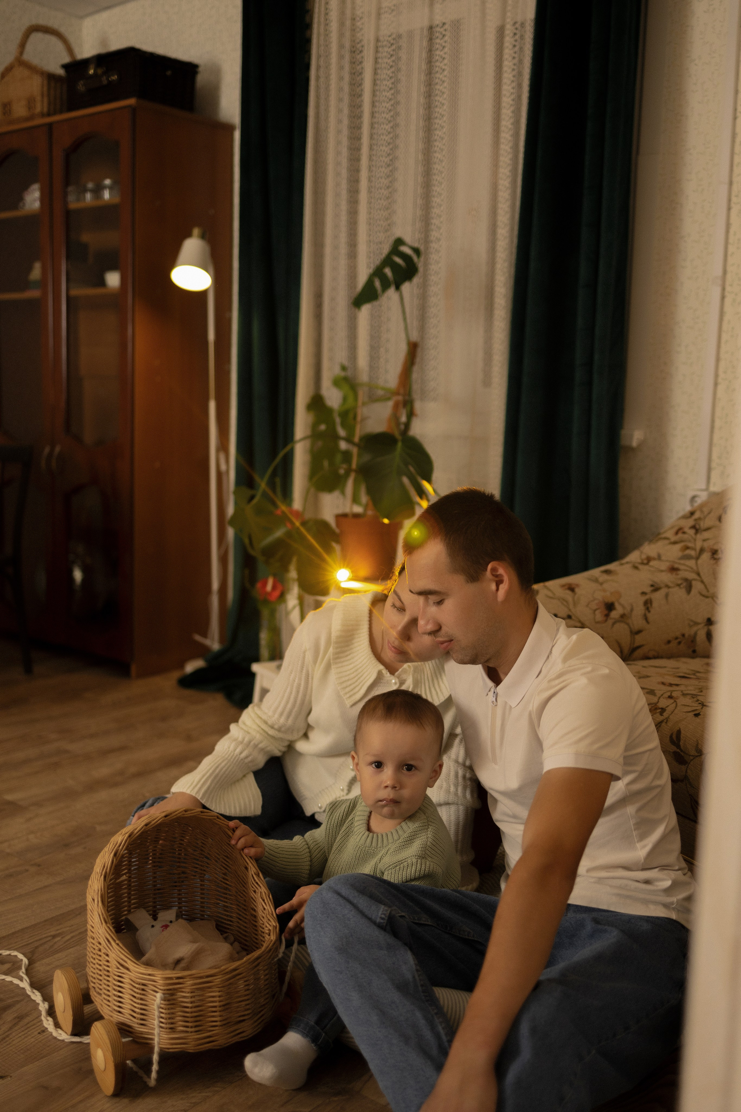 Папа, Мама и Арсений. Фотограф Татьяна Семенова