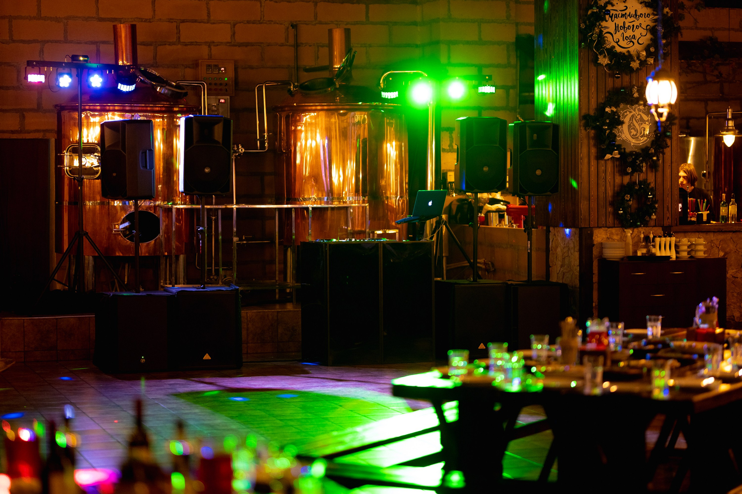 Новогодний корпоратив в пивоварне Яна Гримуса. ProfotoNK