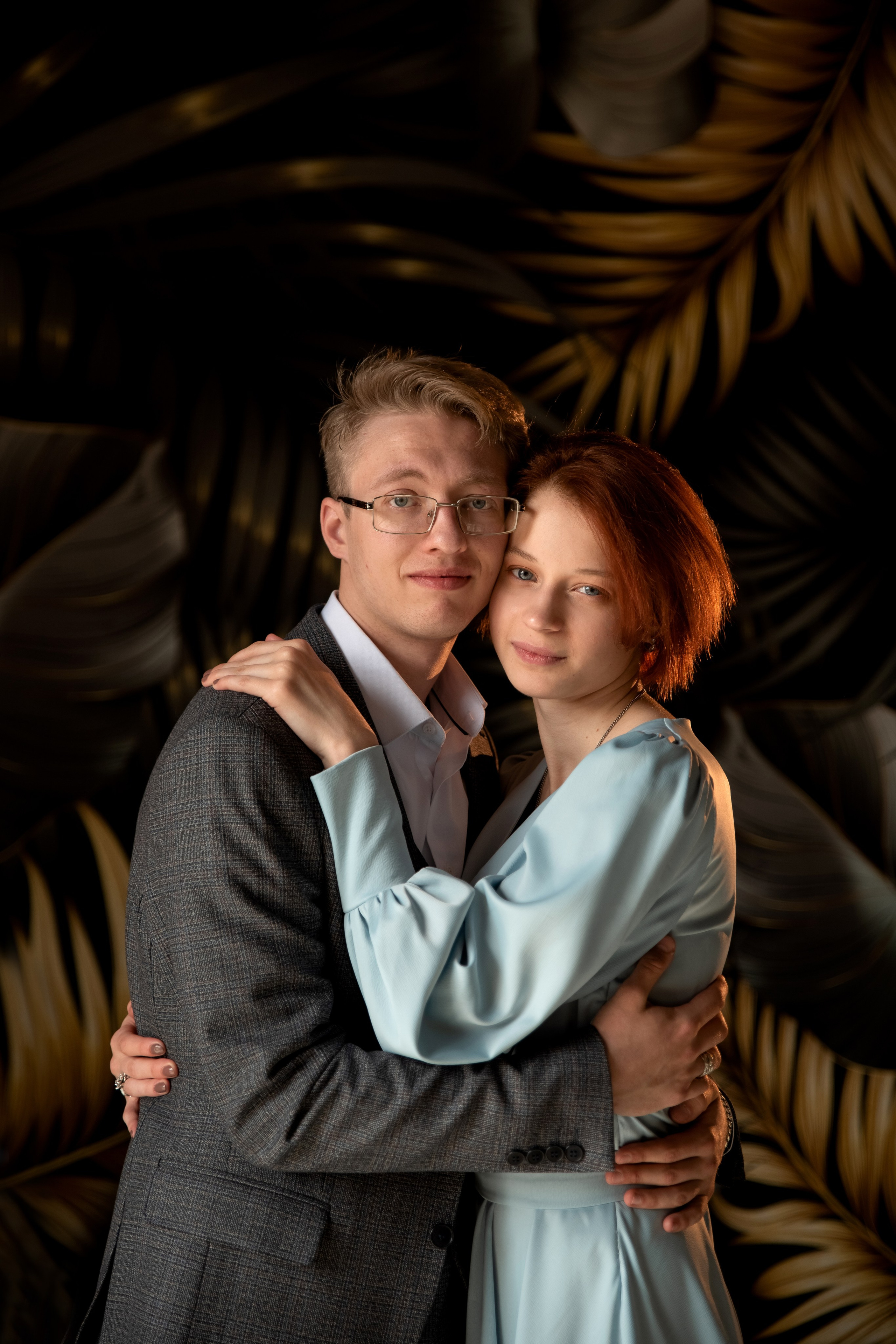 Дмитрий и Марина. LOVESTORY в студии. Семейный и детский фотограф в Туле Светлана Воронкова