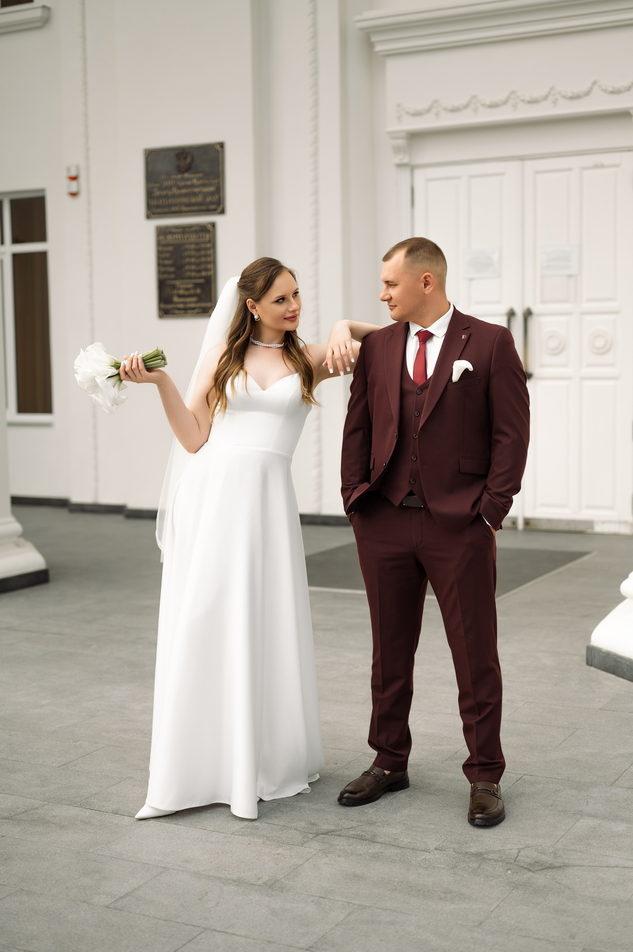 Загс (студия и прогулка). Свадебный и семейный фотограф в Краснодаре Алина Мельник